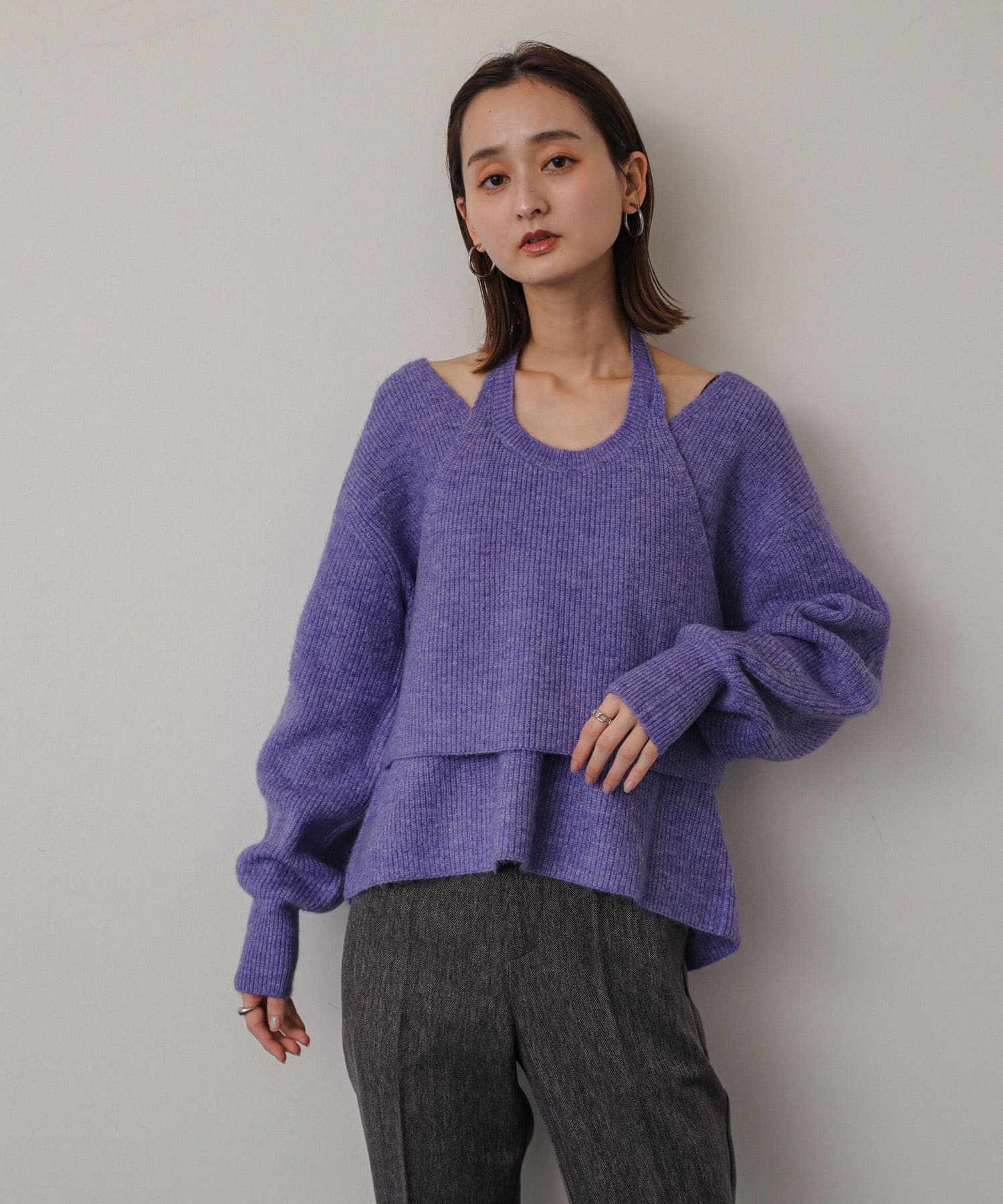 身長：169cm サイズ：one