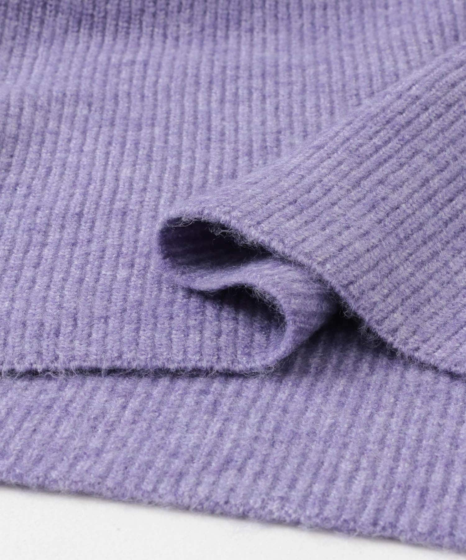 ホルターネックアンサンブルセーター PURPLE one