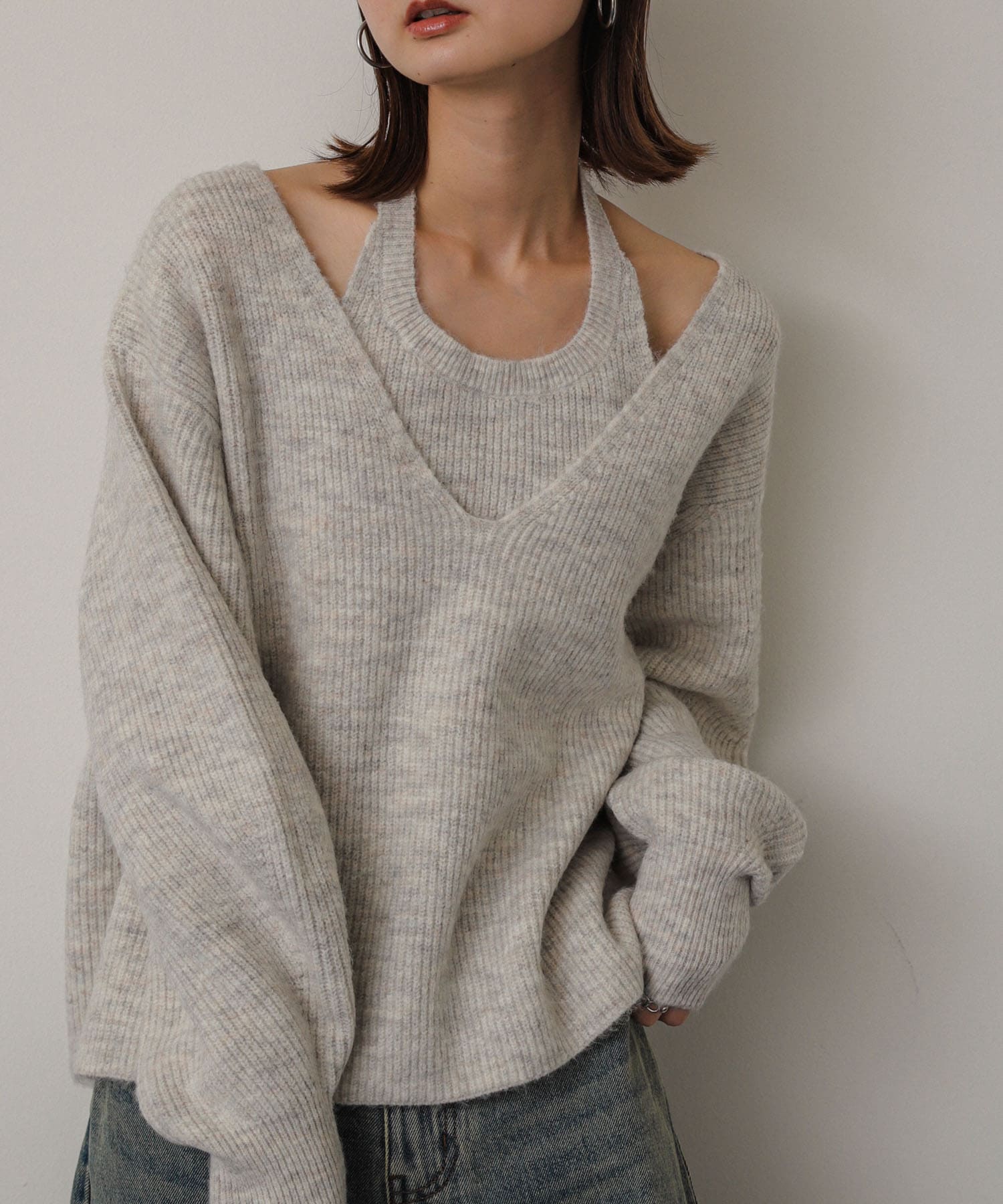 身長：169cm サイズ：one