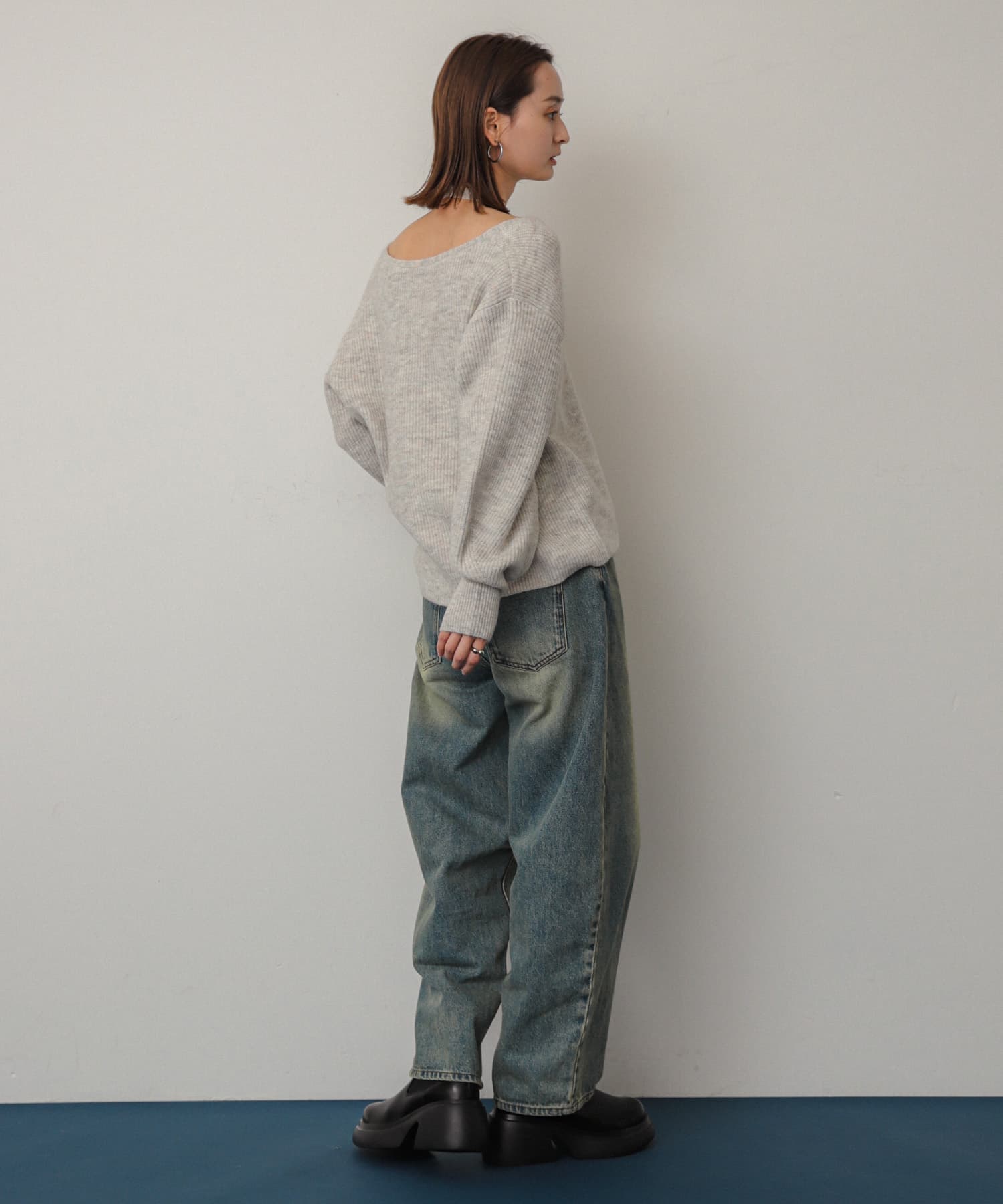 身長：169cm サイズ：one