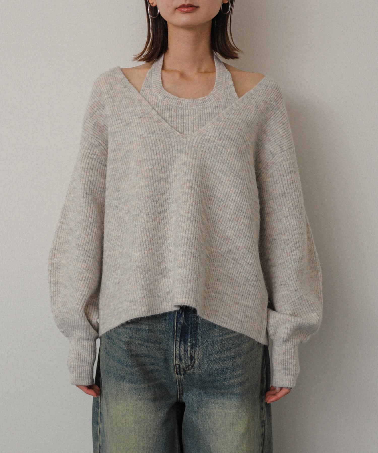 身長：169cm サイズ：one