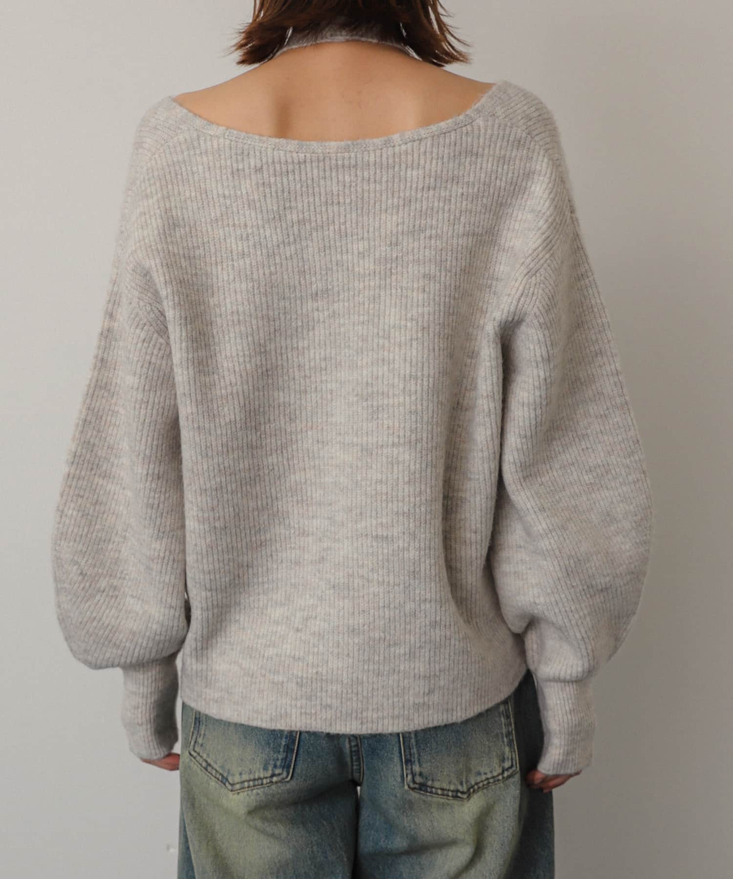 身長：169cm サイズ：one