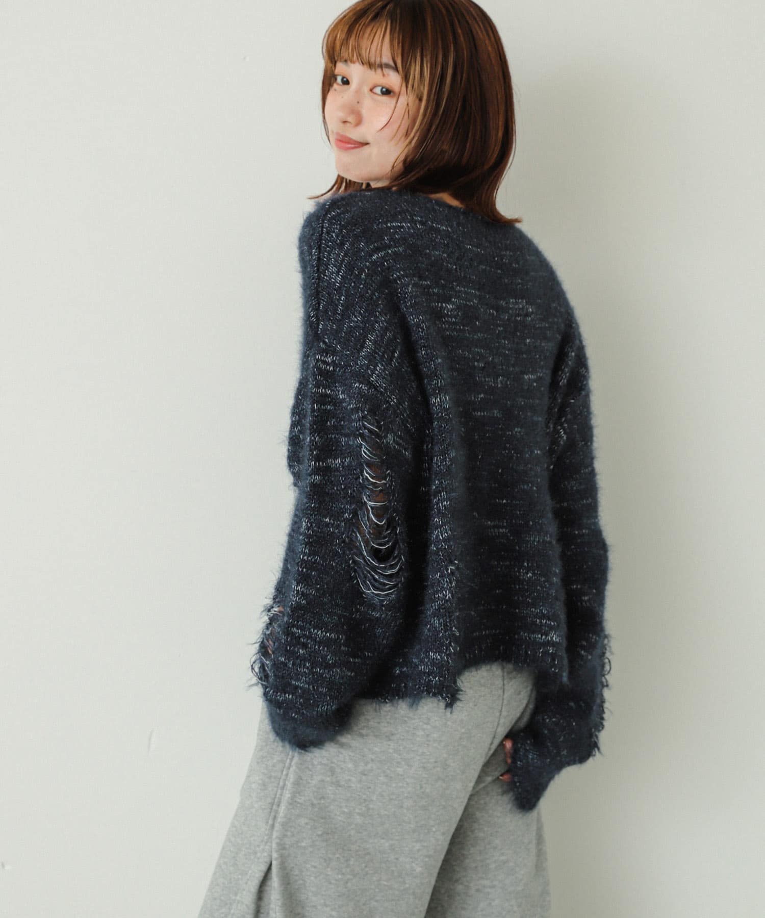 身長：158cm サイズ：one