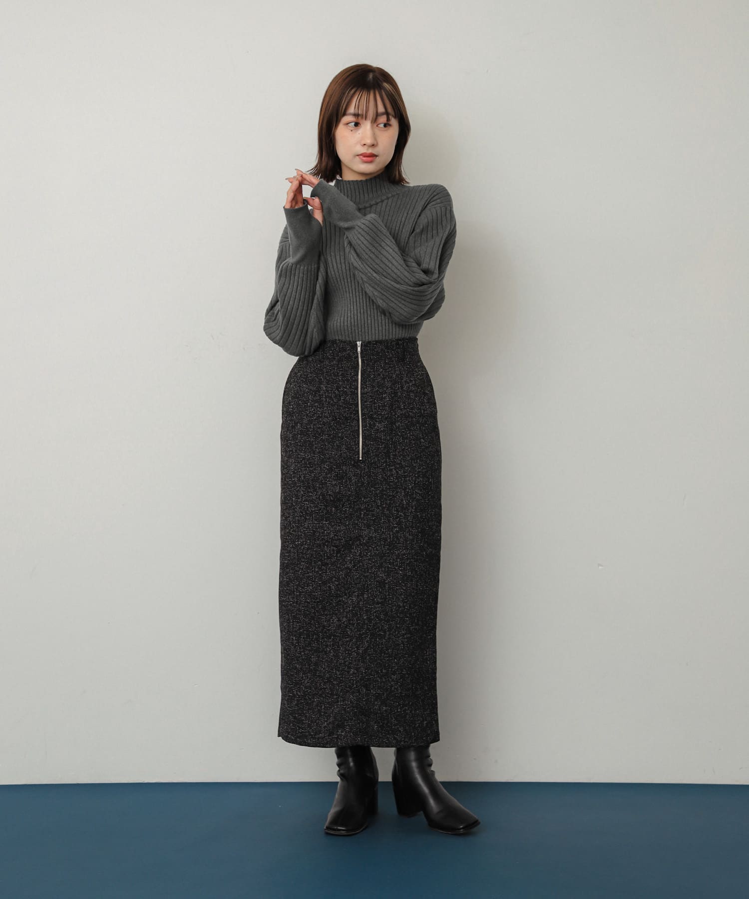 身長：158cm サイズ：one