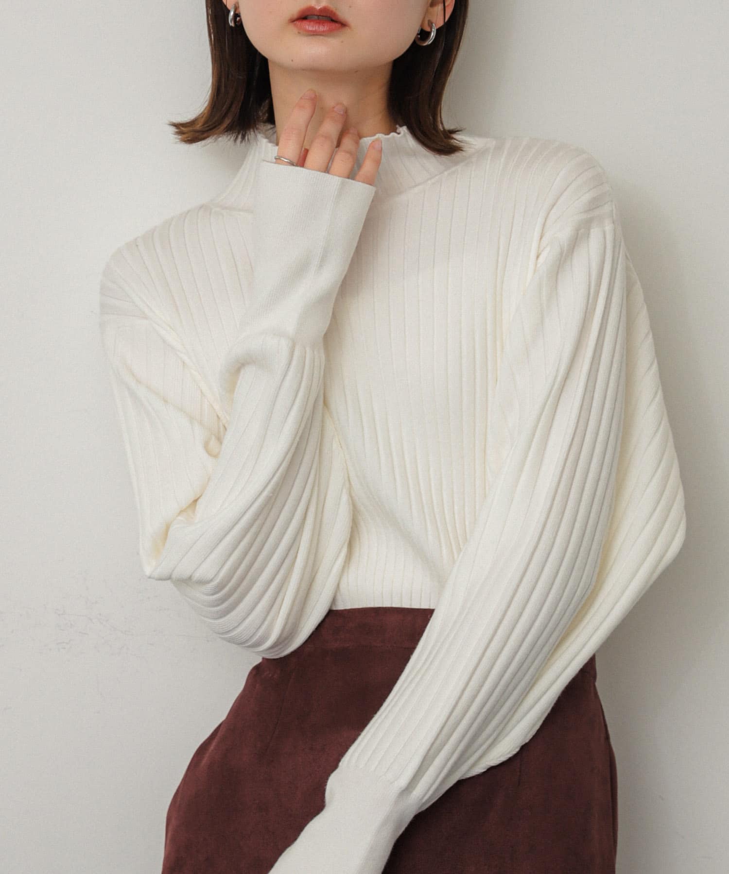 マトンスリーブセーター