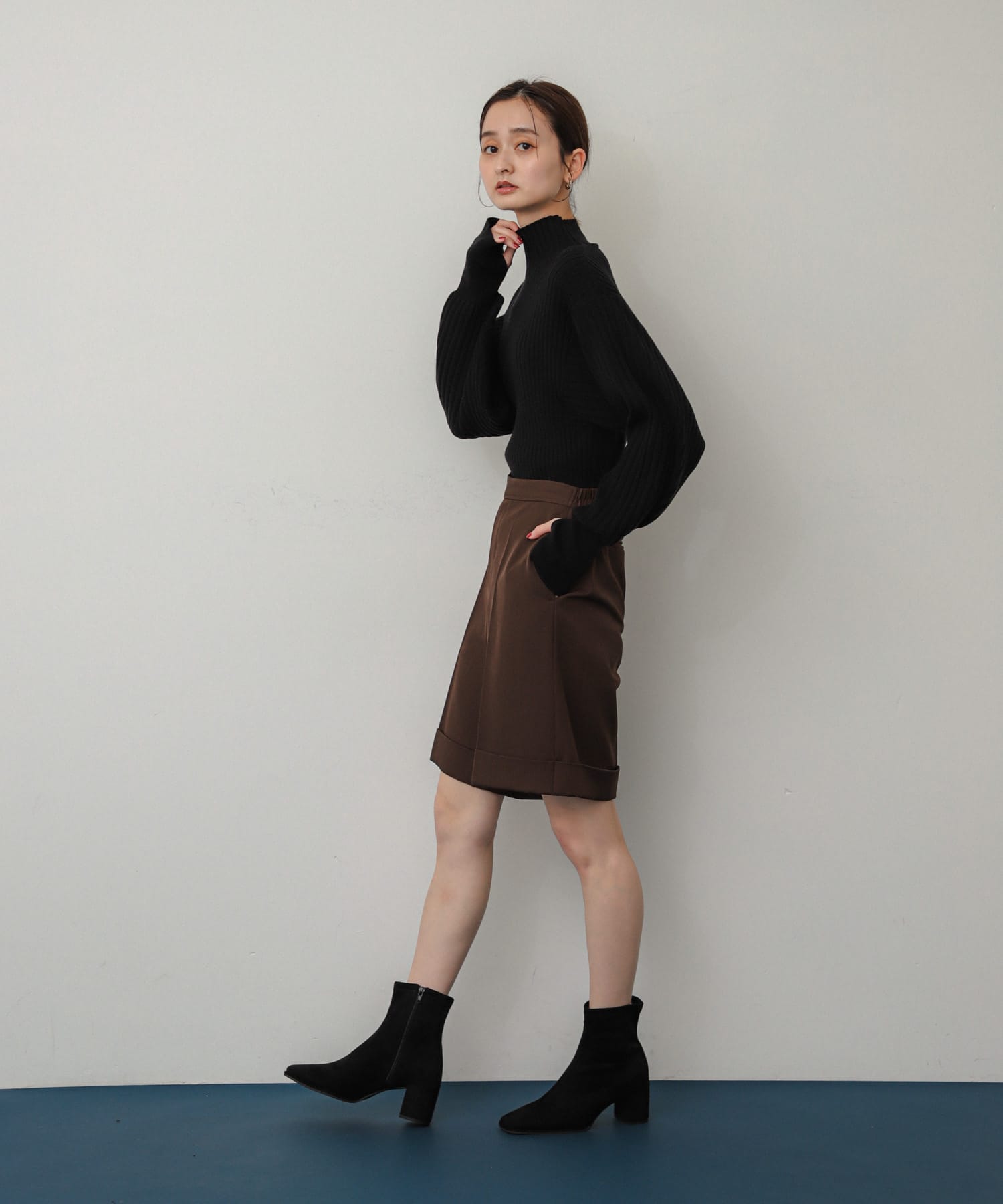 身長：169cm サイズ：one