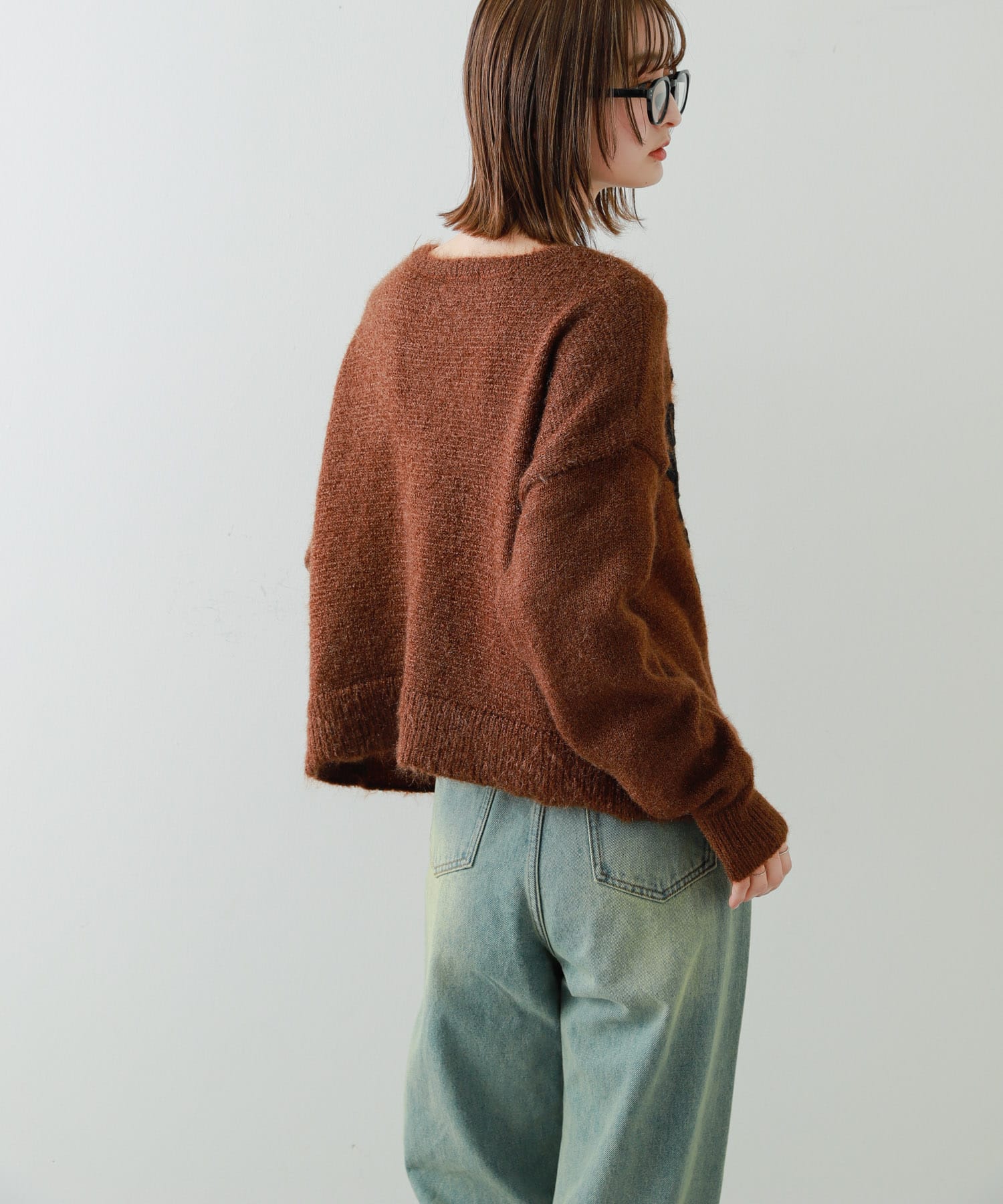 身長：169cm サイズ：one