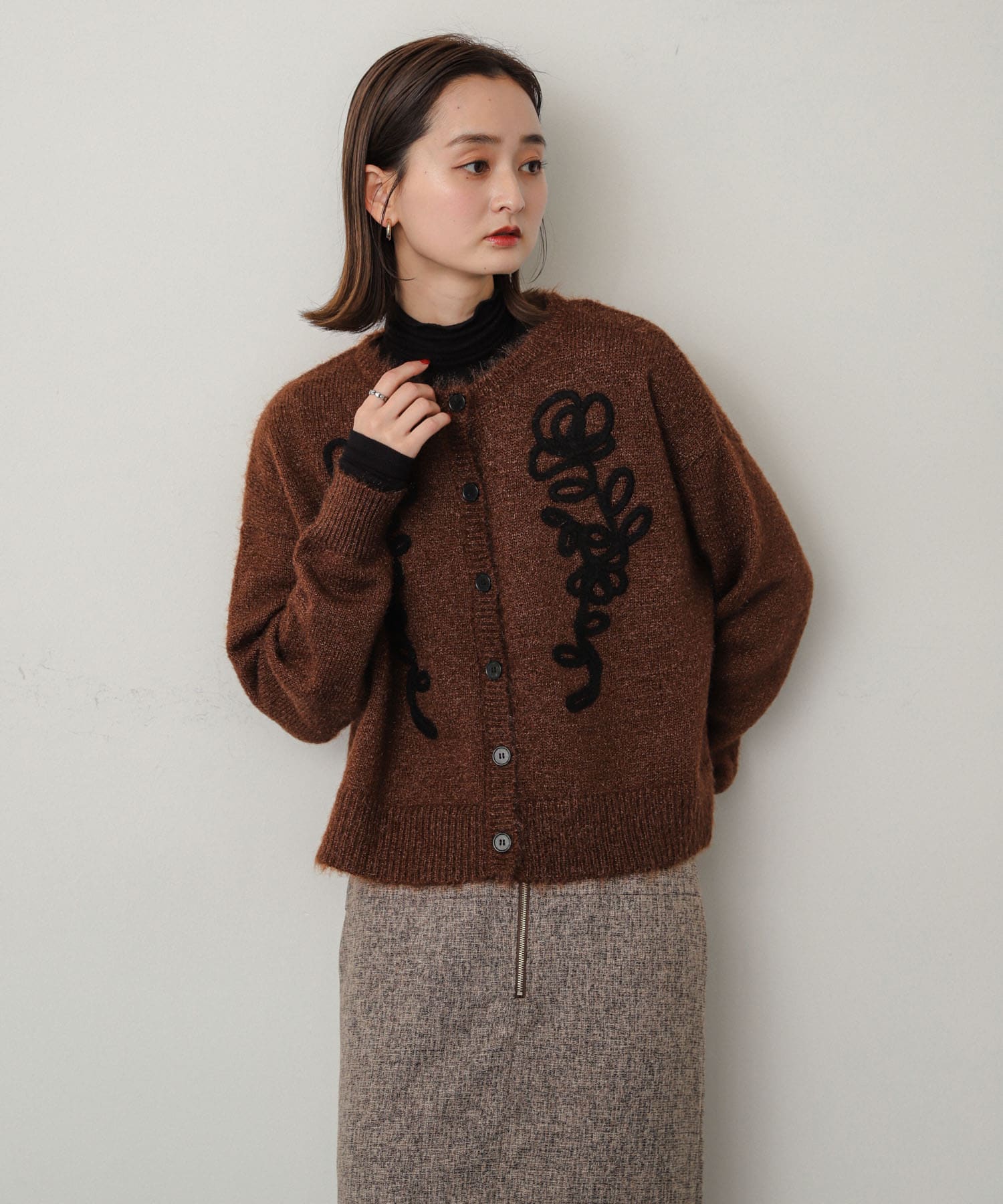 身長：169cm サイズ：one