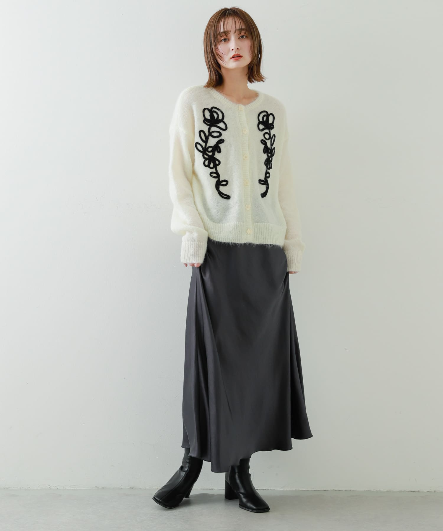 身長：169cm サイズ：one