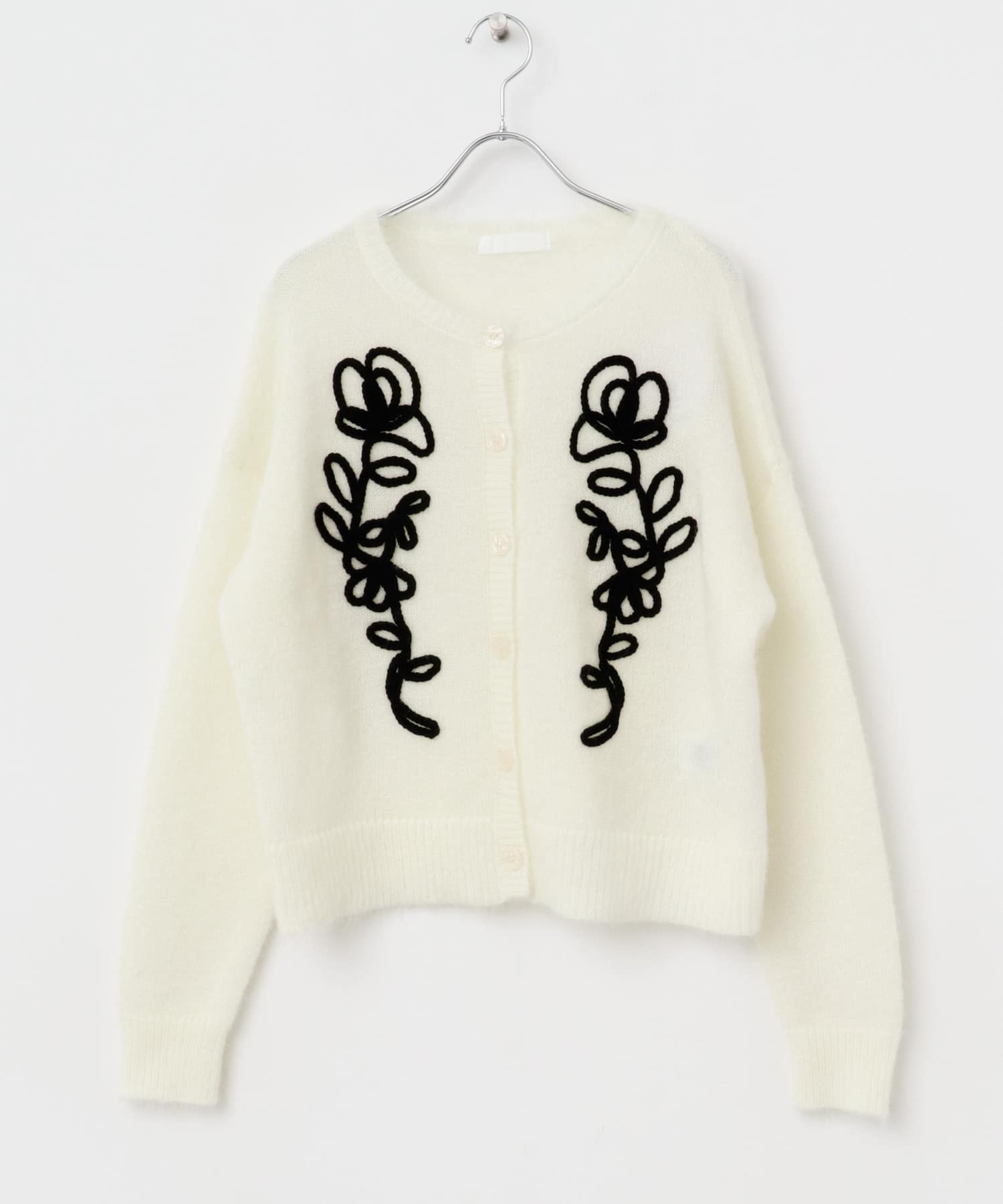 コードシシュウカーディガン IVORY one