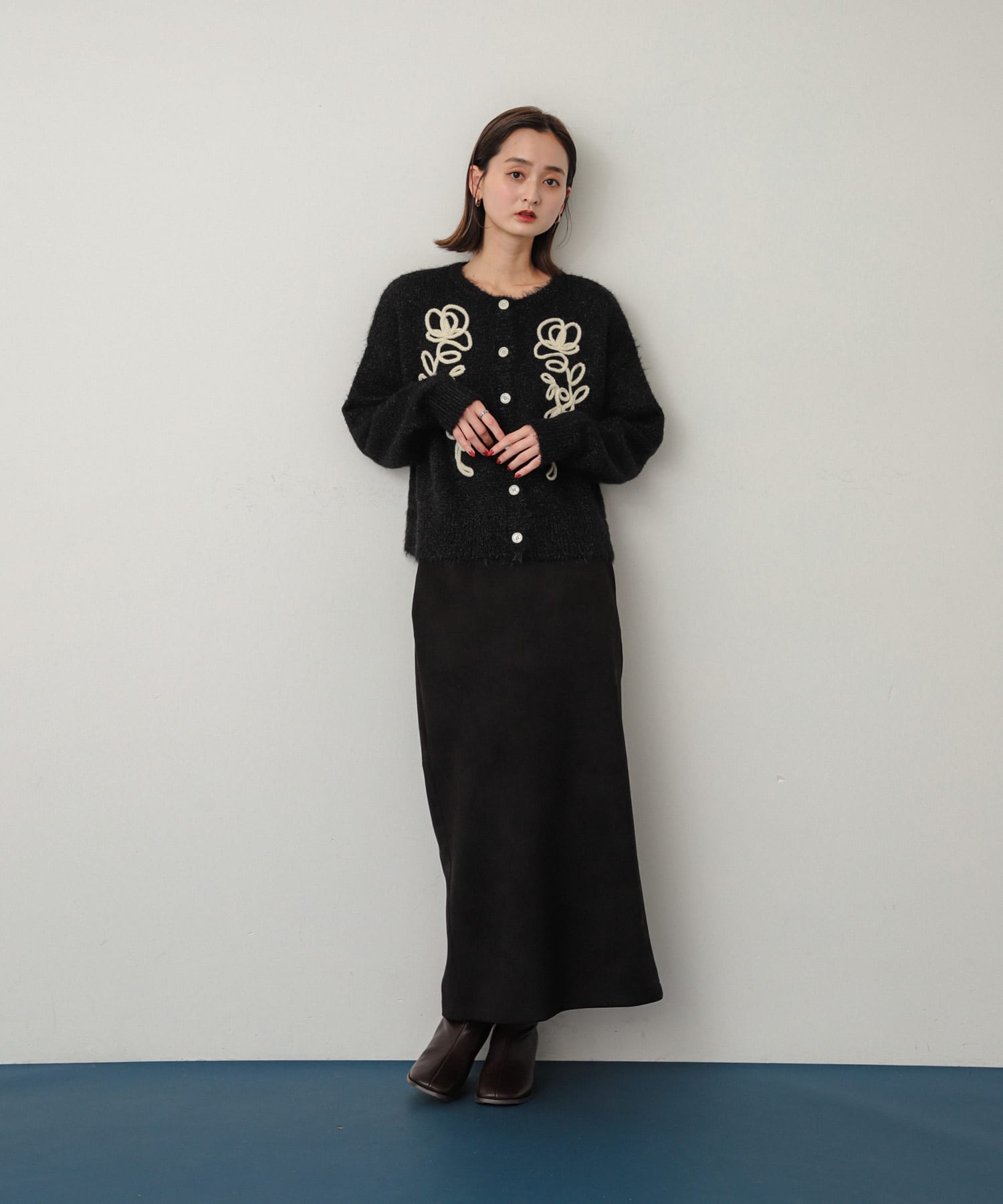 身長：169cm サイズ：one