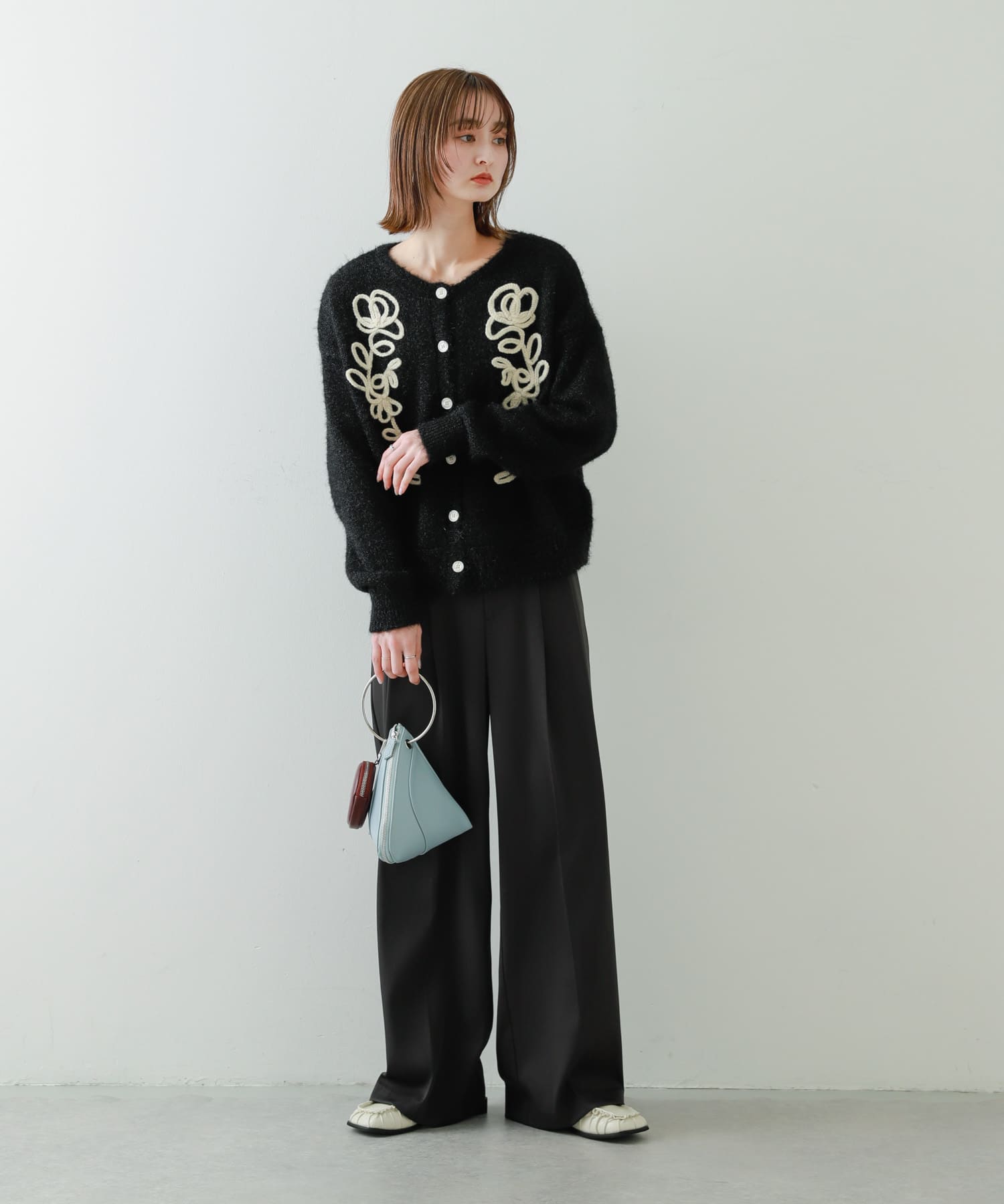 身長：169cm サイズ：one