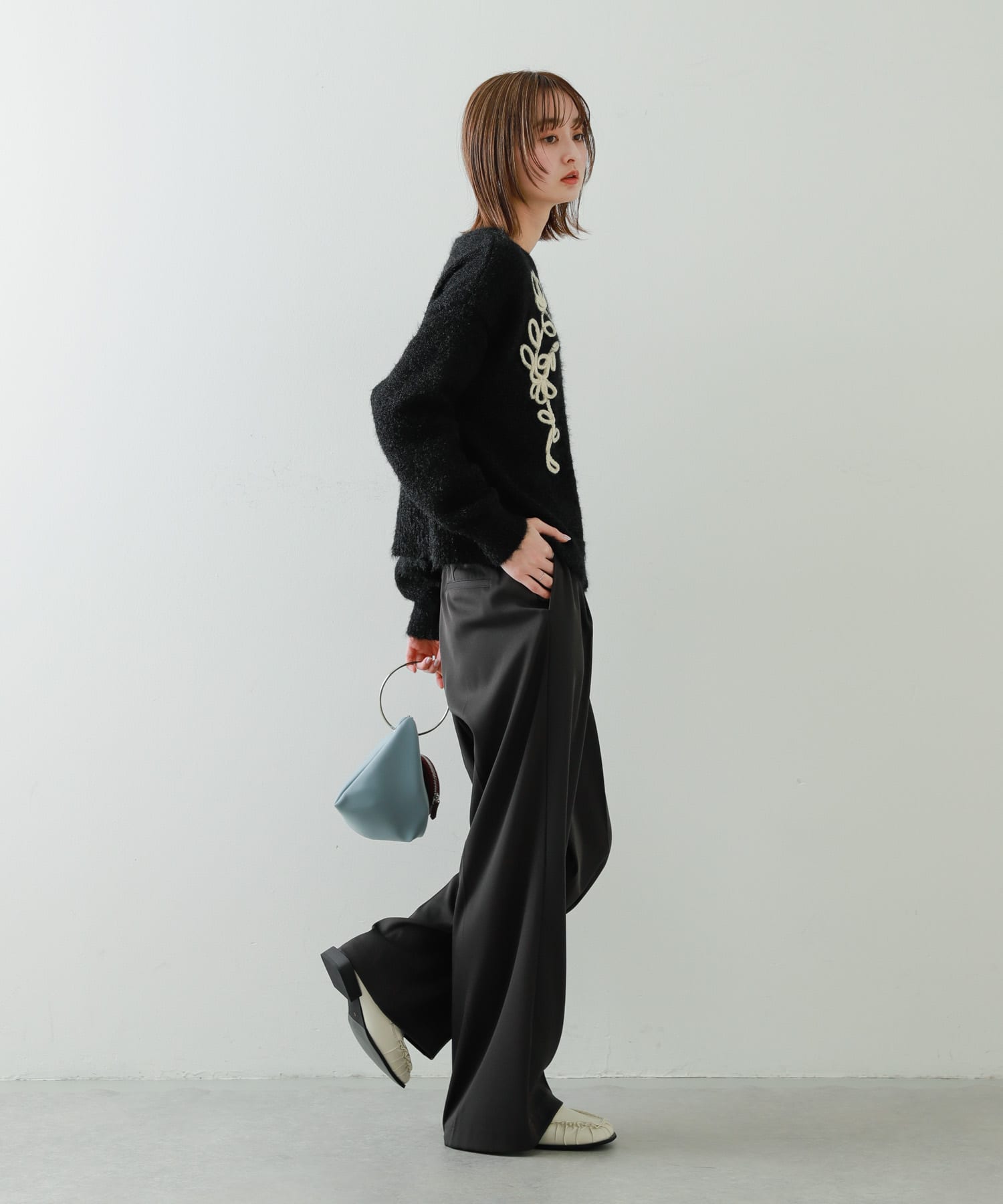 身長：169cm サイズ：one