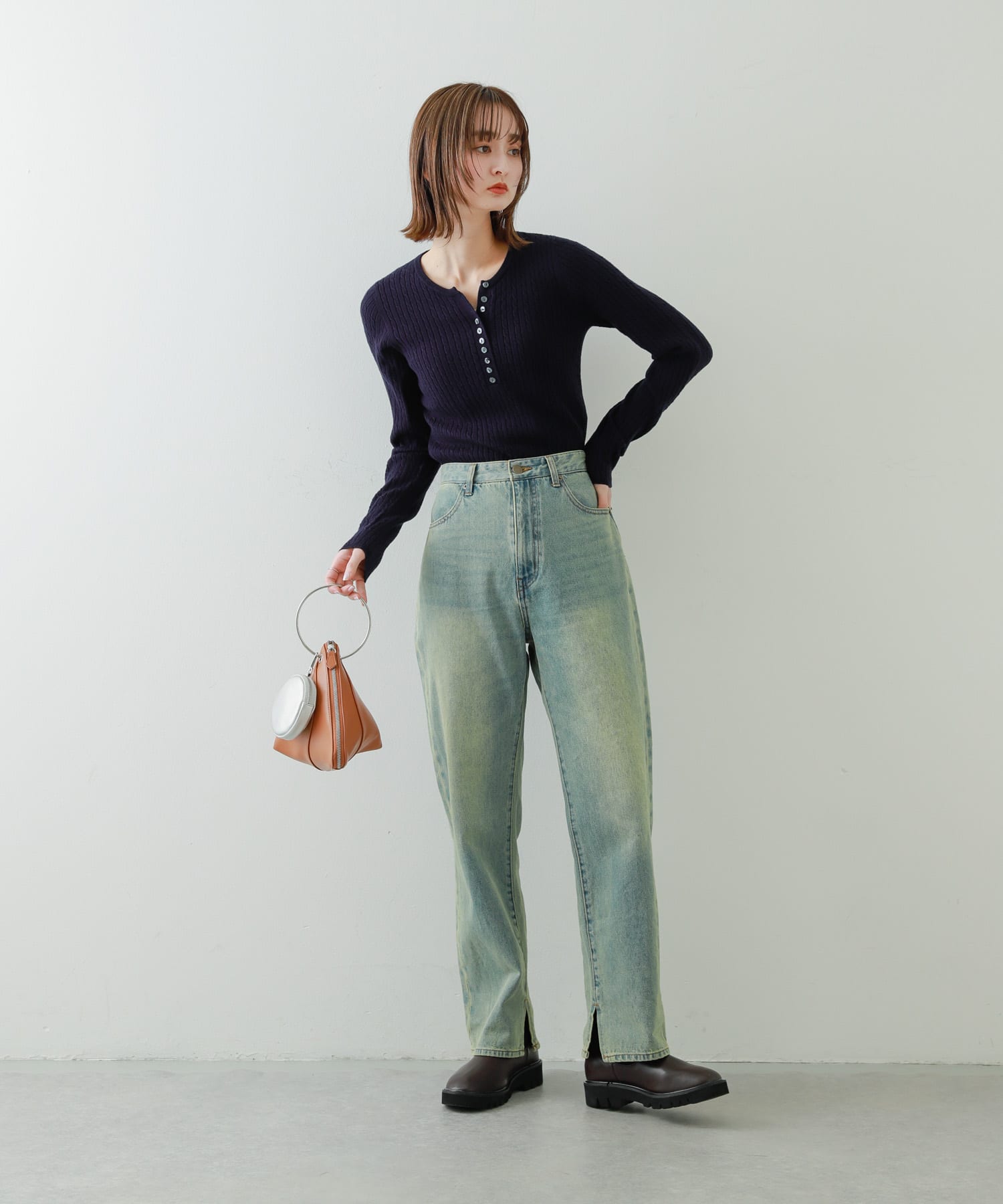 身長：169cm サイズ：one