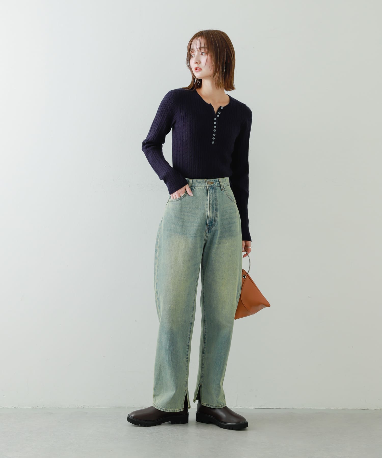 身長：169cm サイズ：one