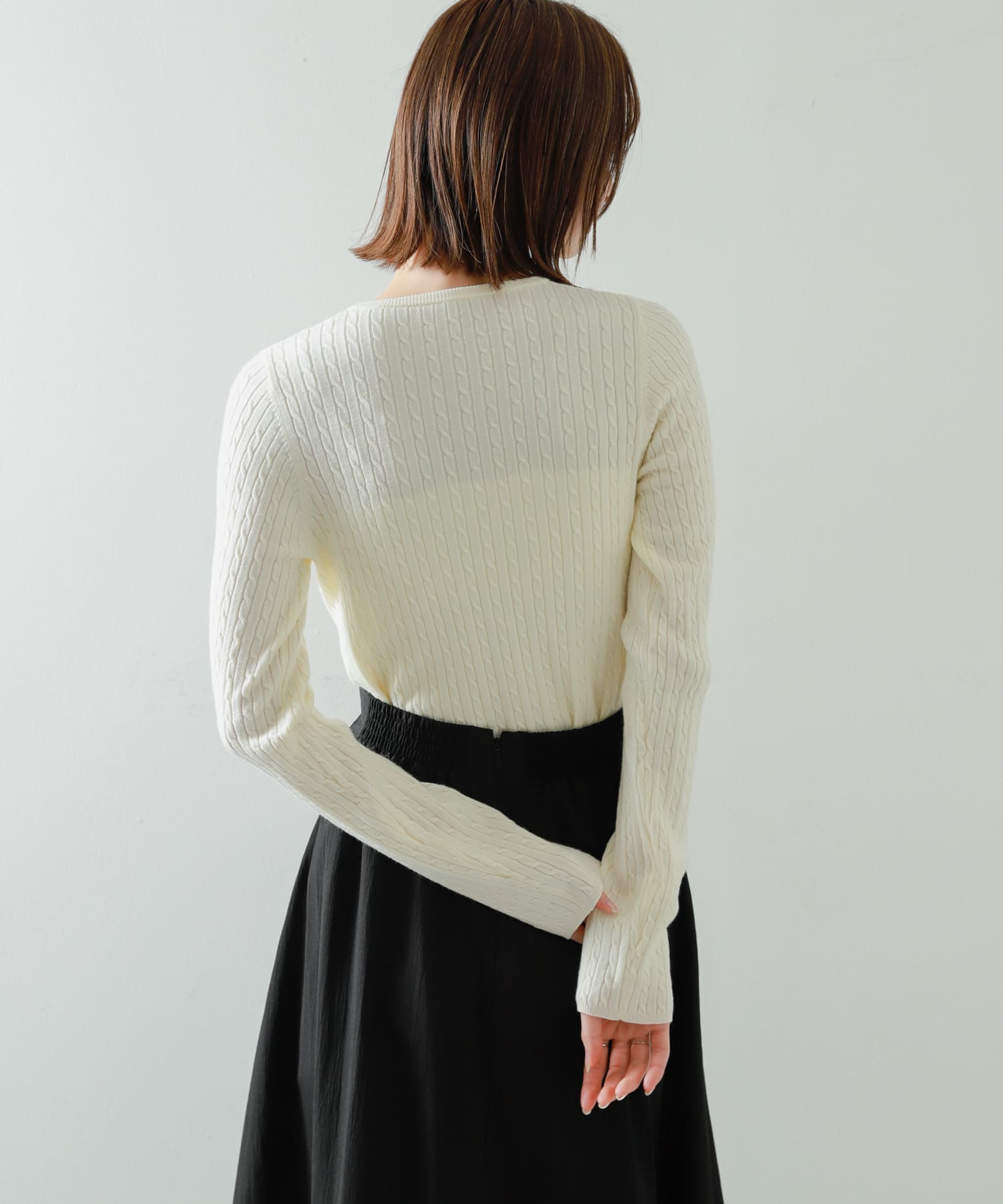 身長：169cm サイズ：one