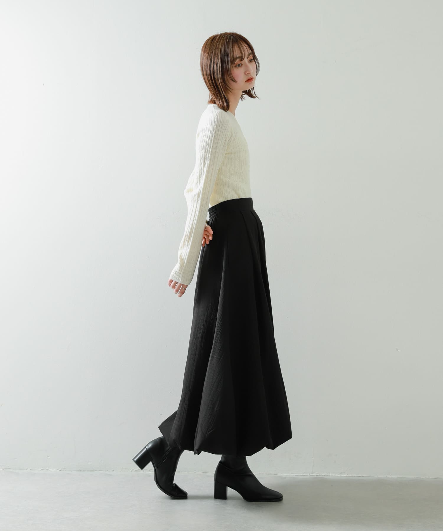 身長：169cm サイズ：one