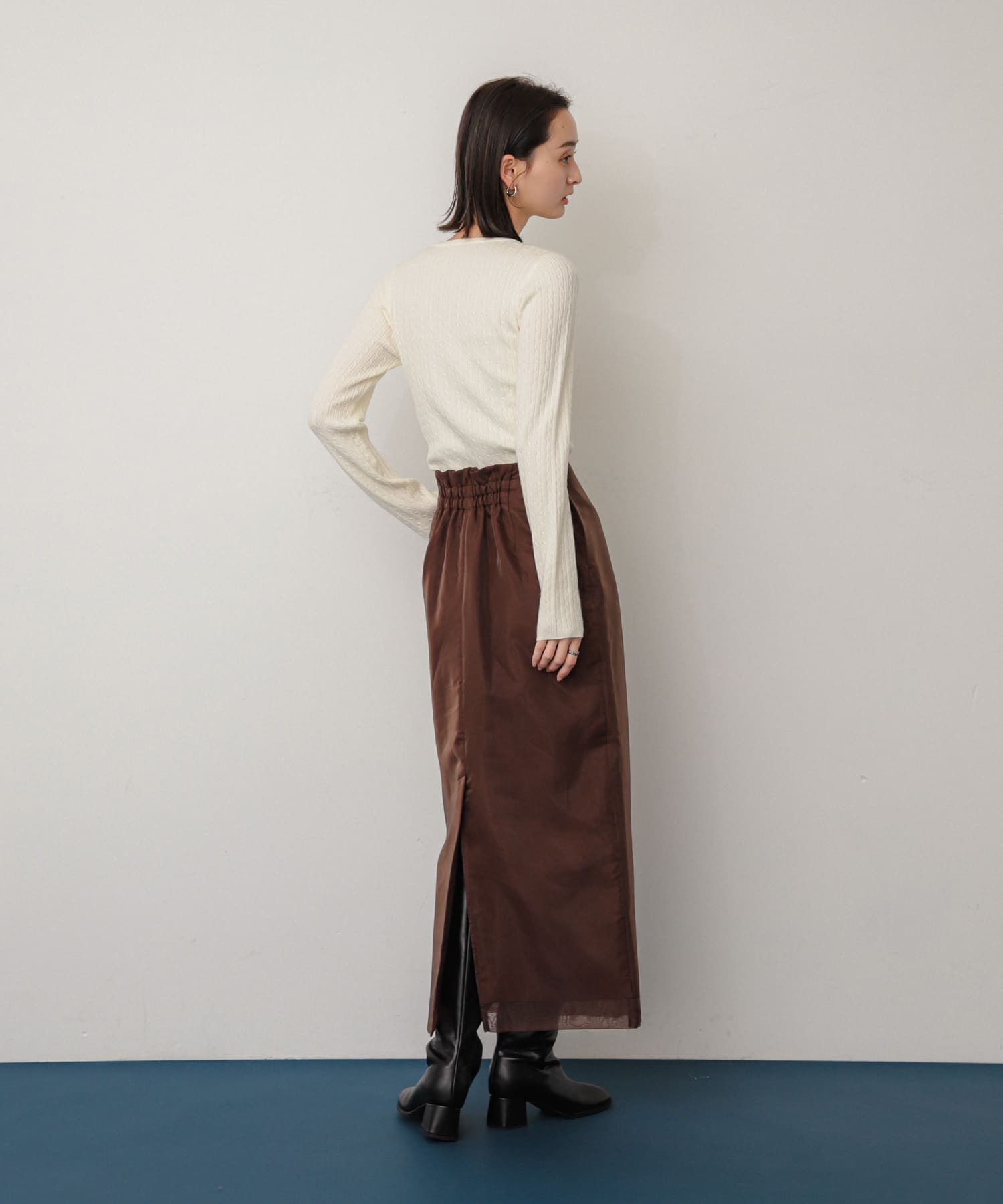身長：169cm サイズ：one
