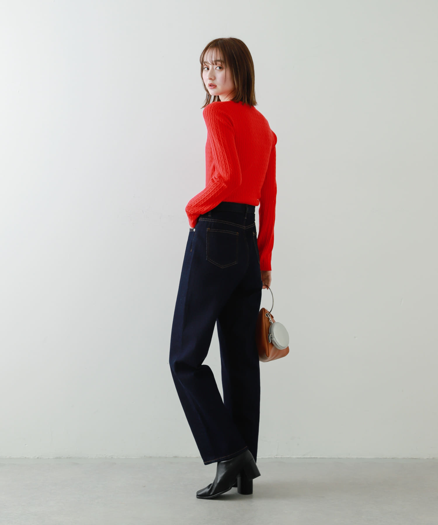 身長：169cm サイズ：one
