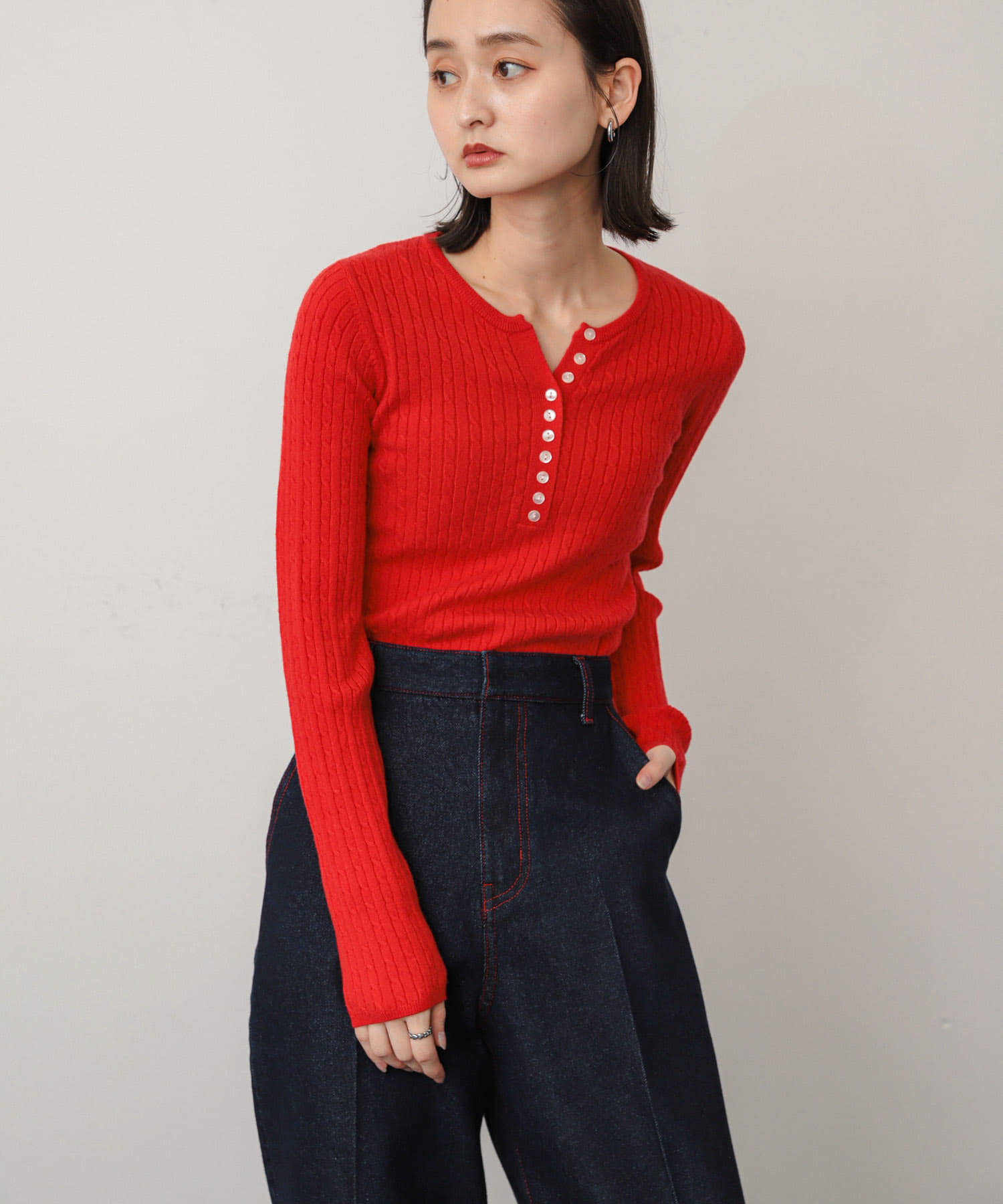 身長：169cm サイズ：one