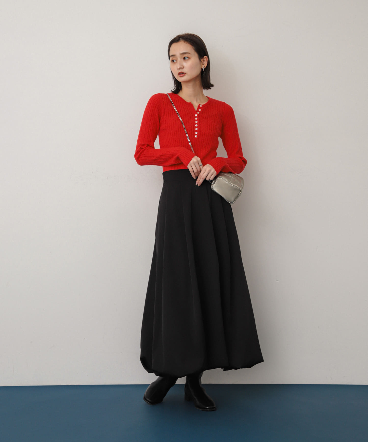 身長：169cm サイズ：one