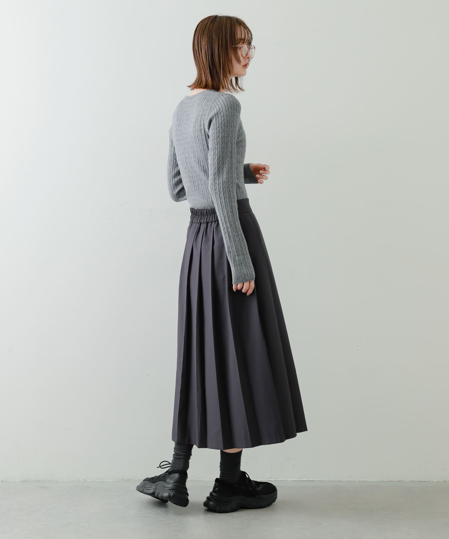 身長：169cm サイズ：one