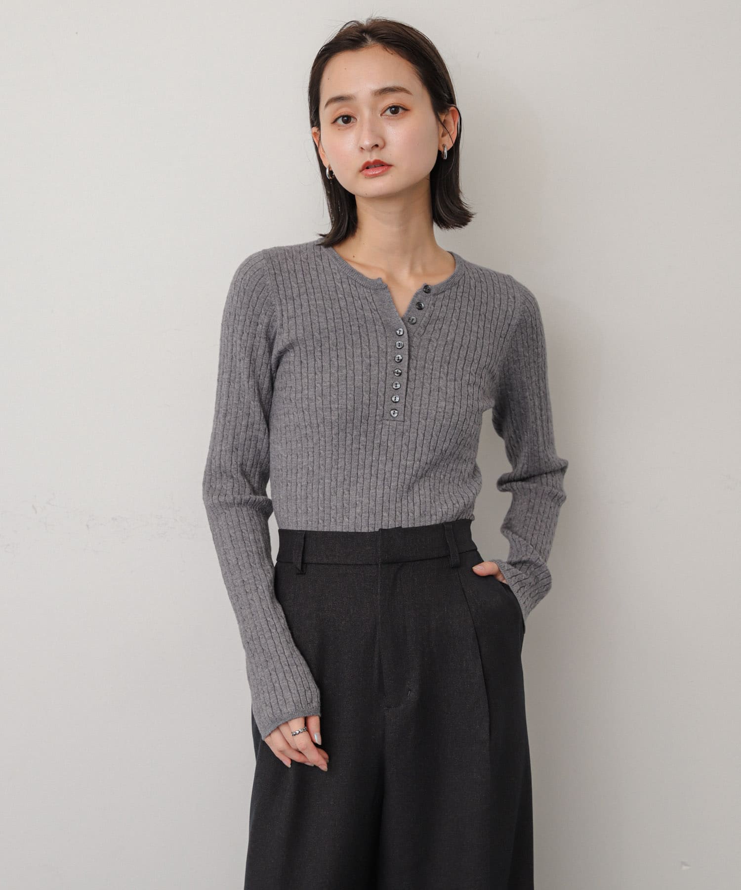 身長：169cm サイズ：one