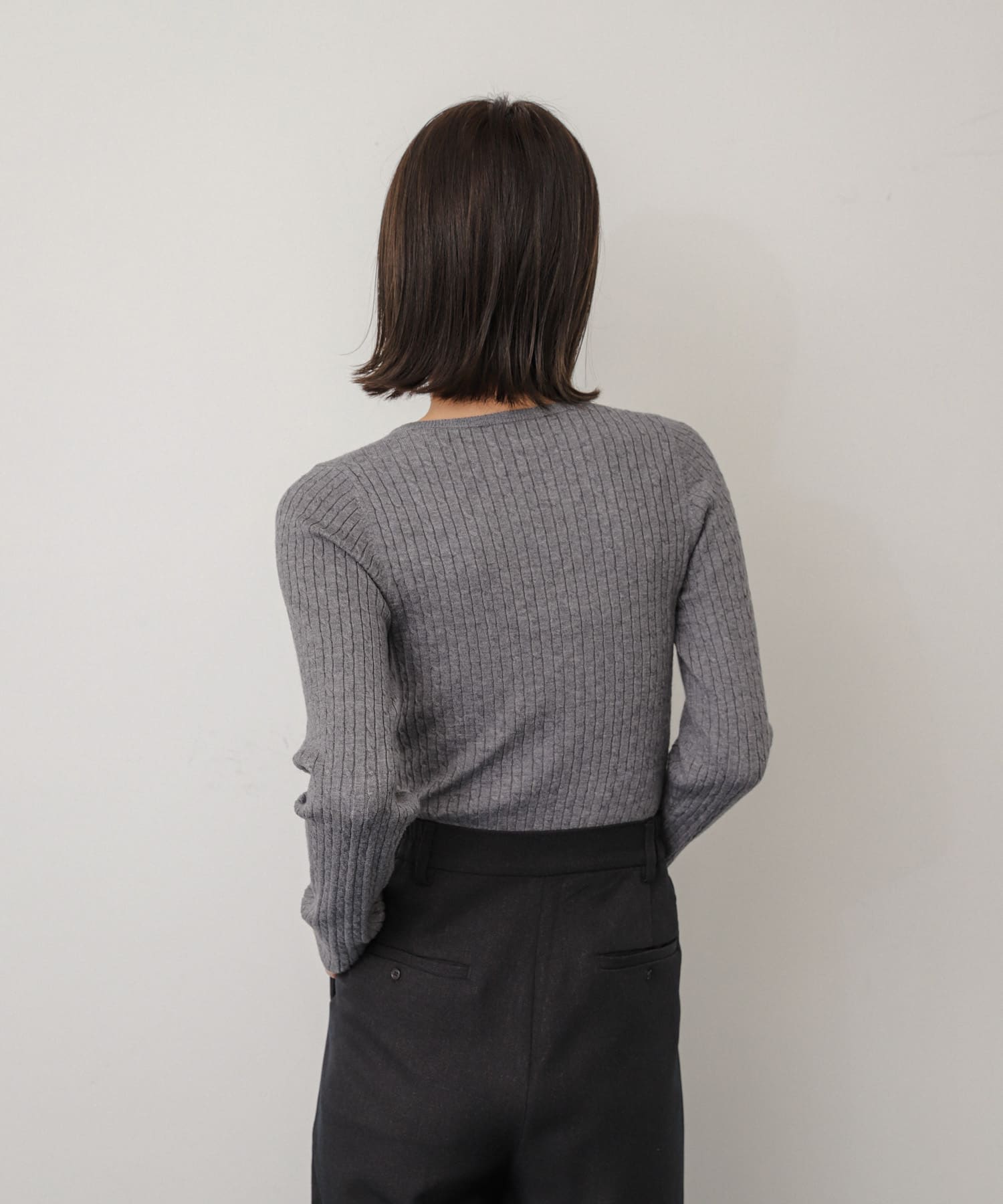 身長：169cm サイズ：one