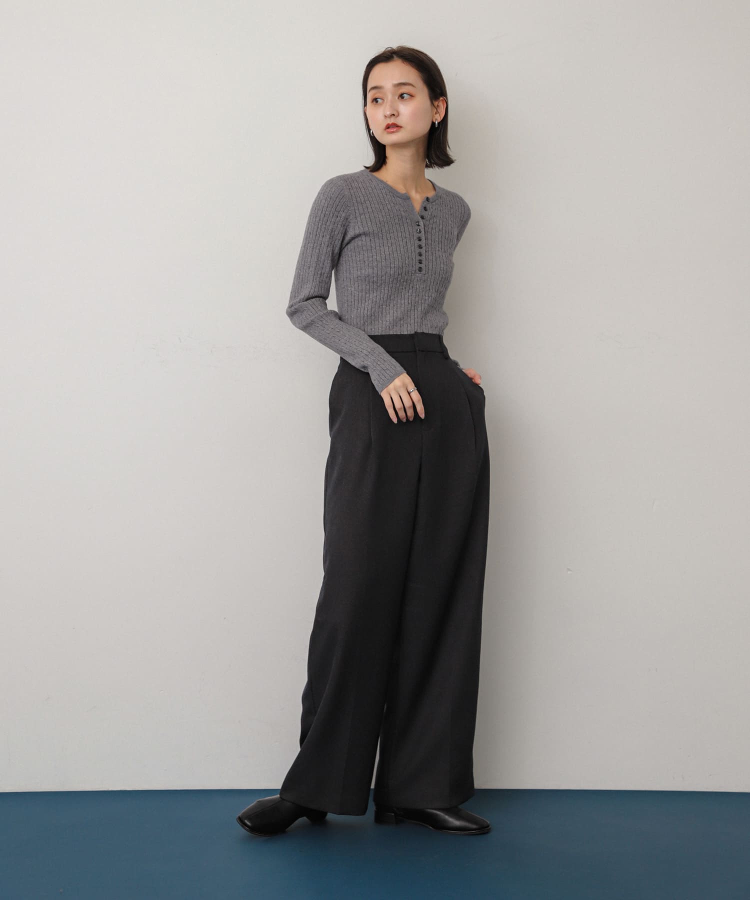 身長：169cm サイズ：one
