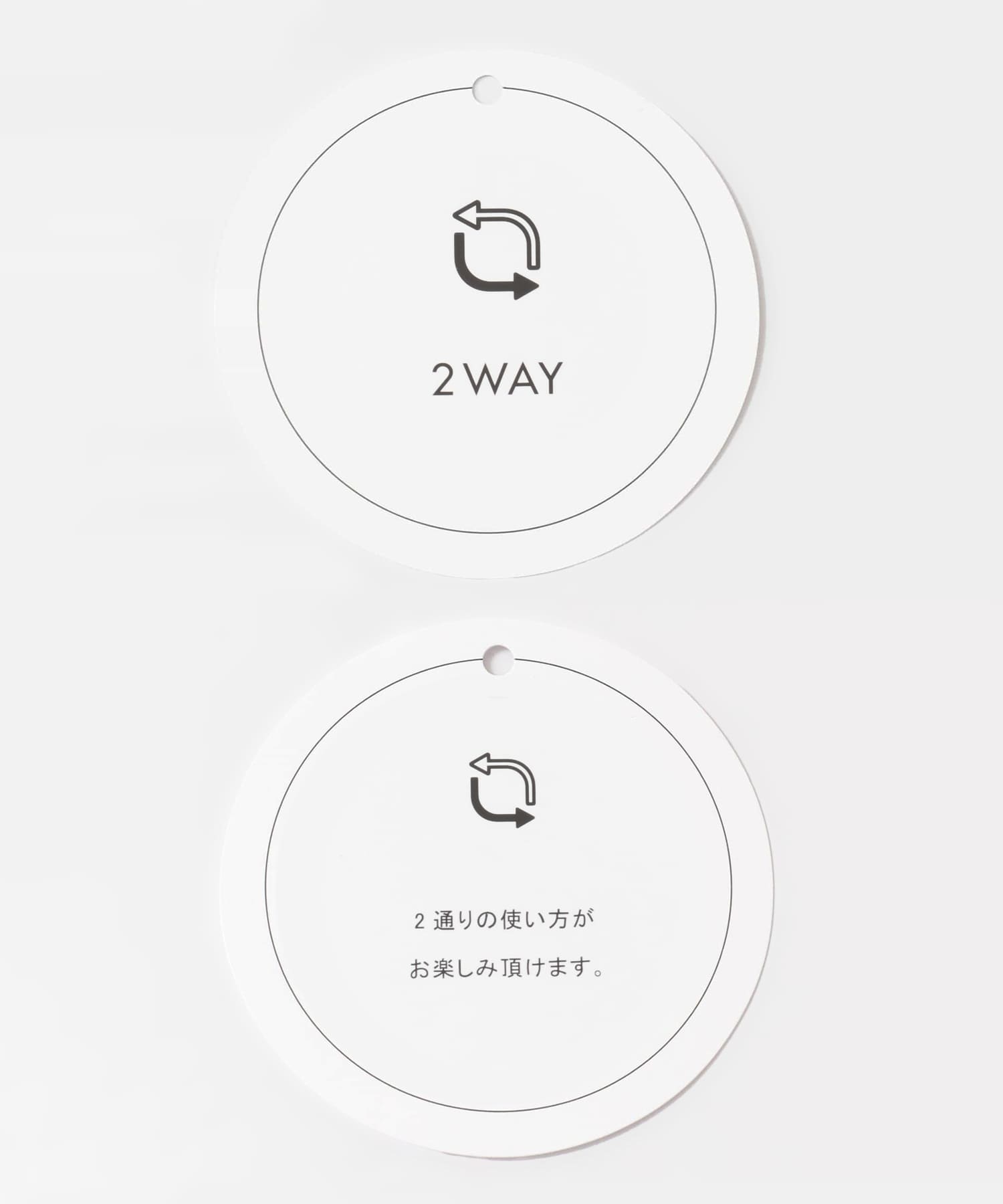 『WEB/一部店舗限定カラー』2WAYタートルネックルーズセーター BLUE one