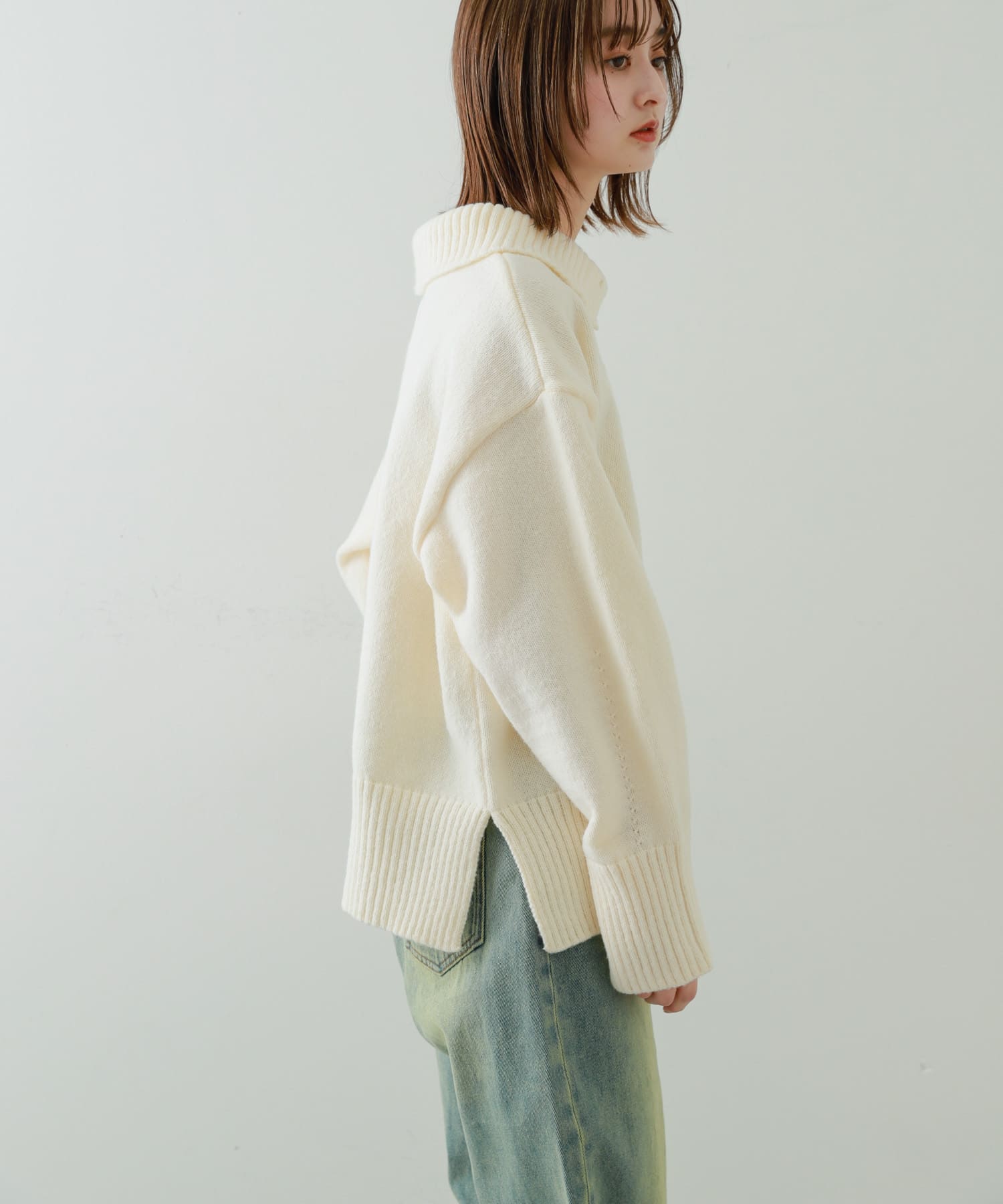 身長：169cm サイズ：one