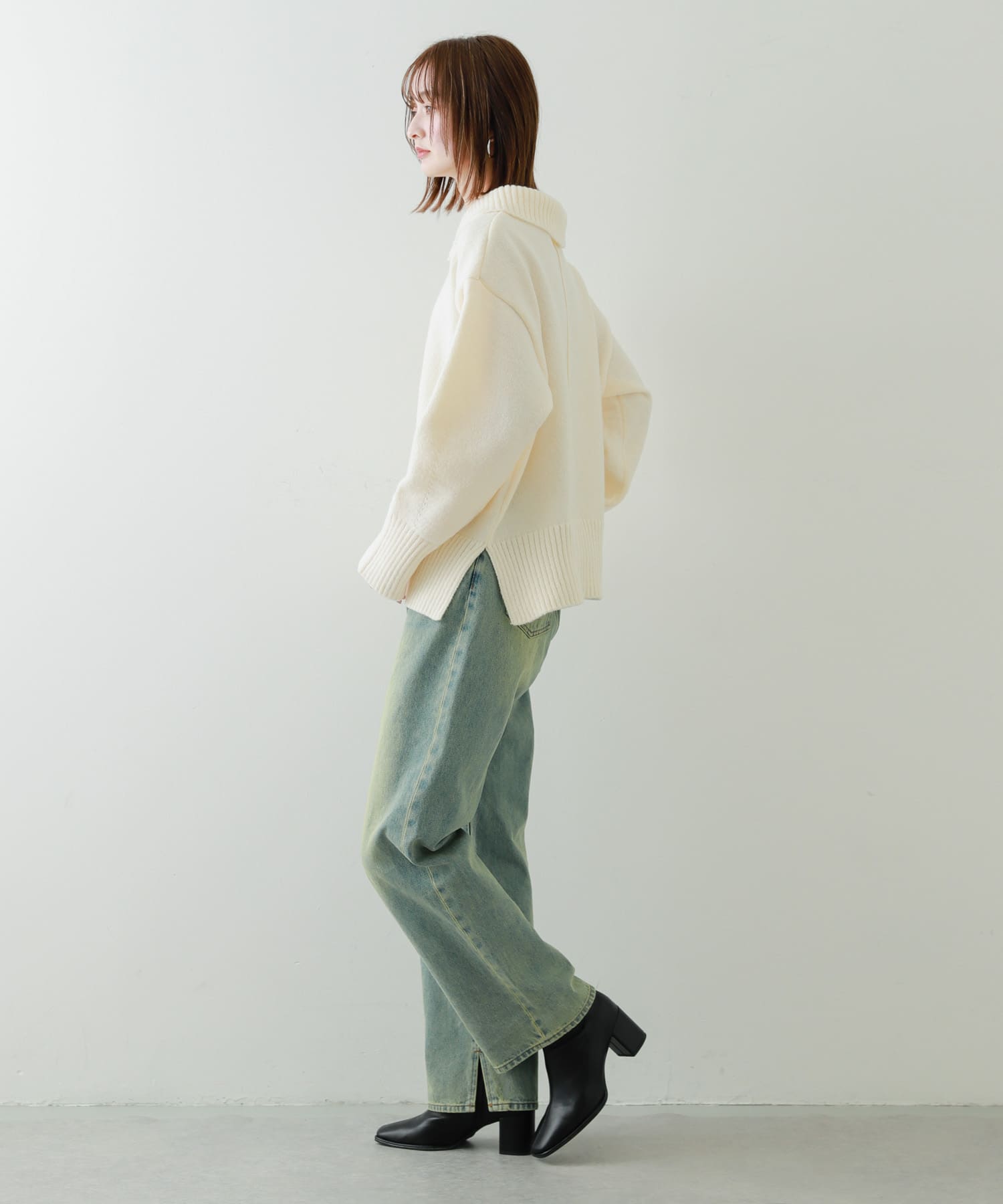 身長：169cm サイズ：one