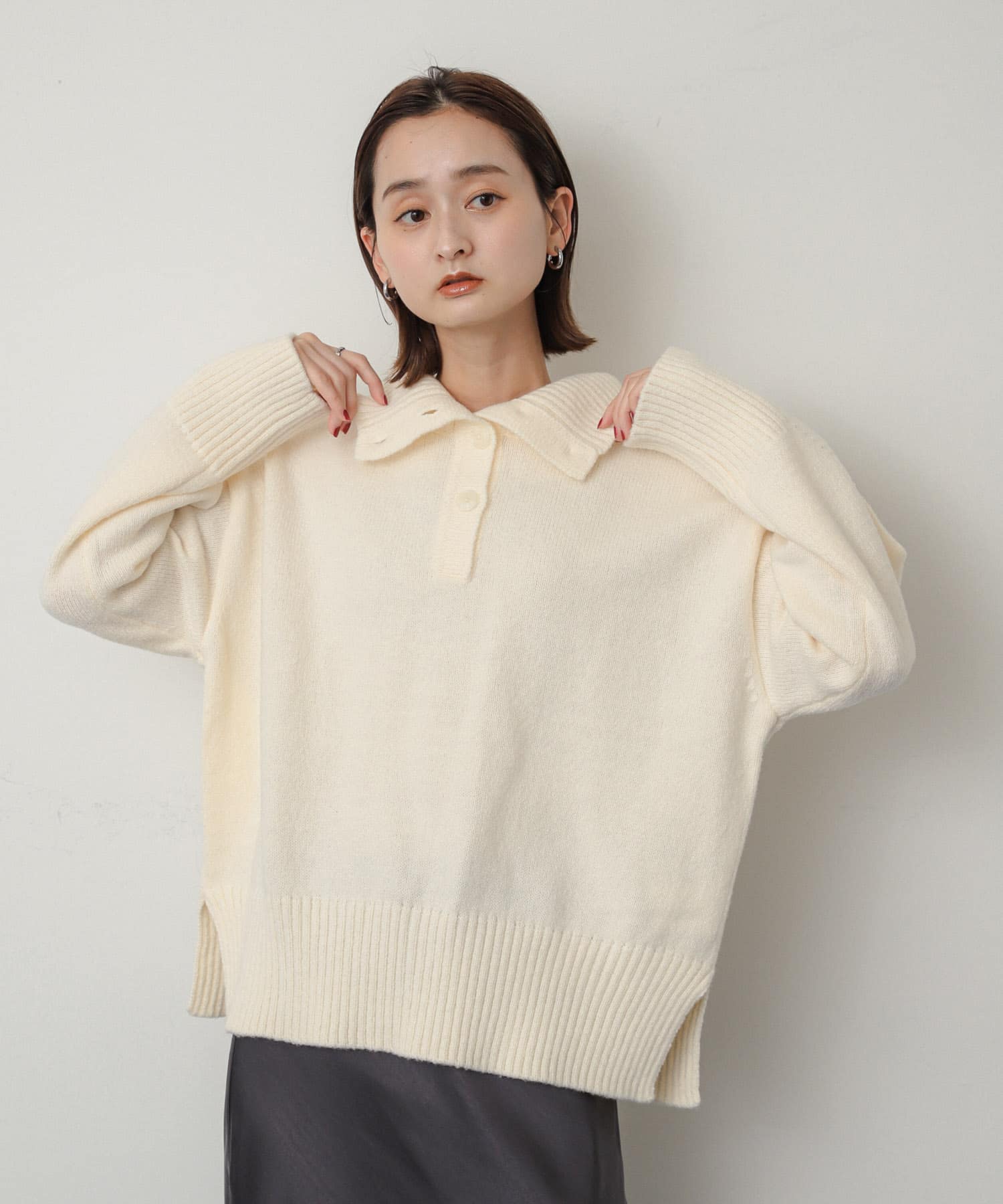 身長：169cm サイズ：one
