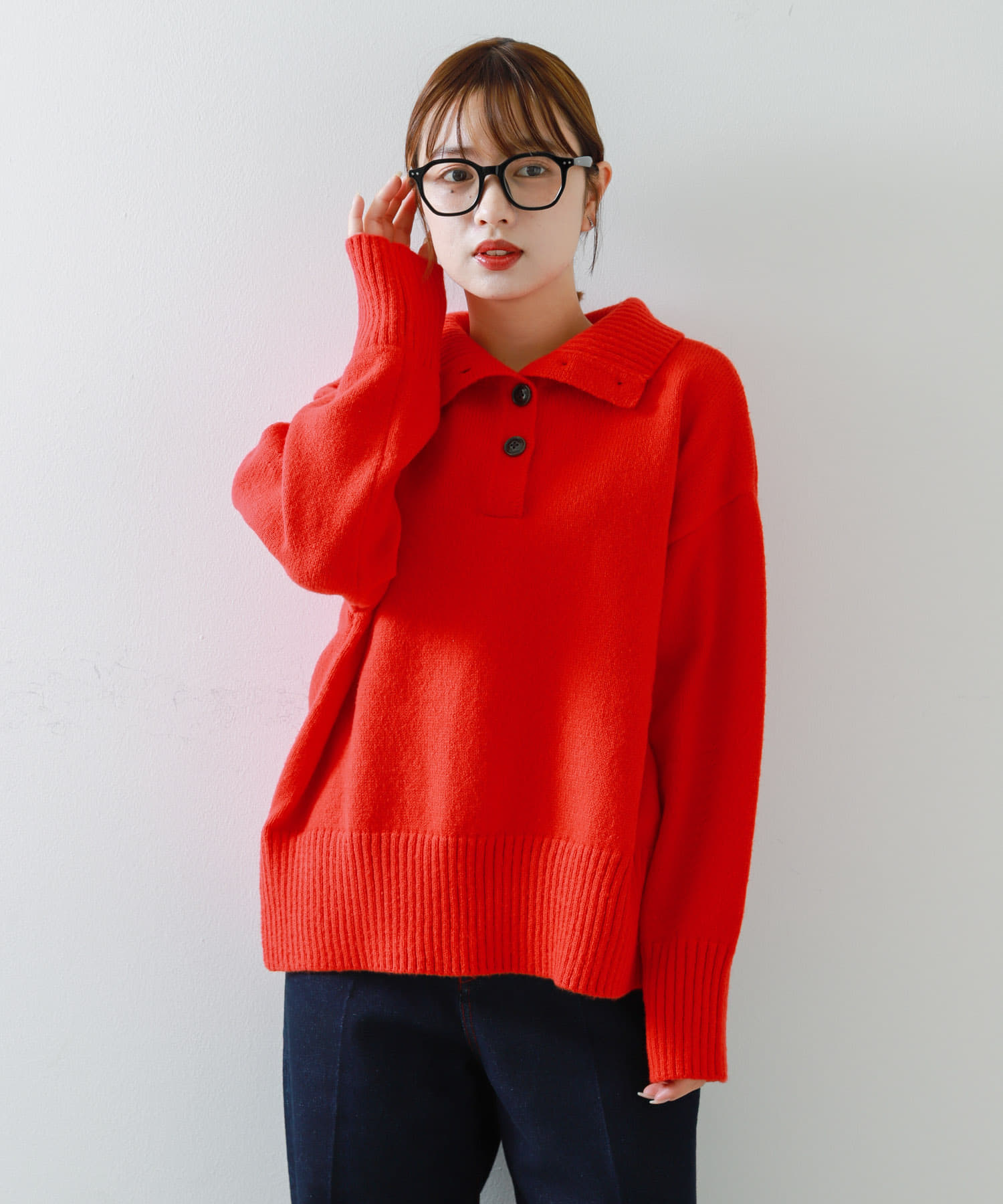 身長：158cm サイズ：one