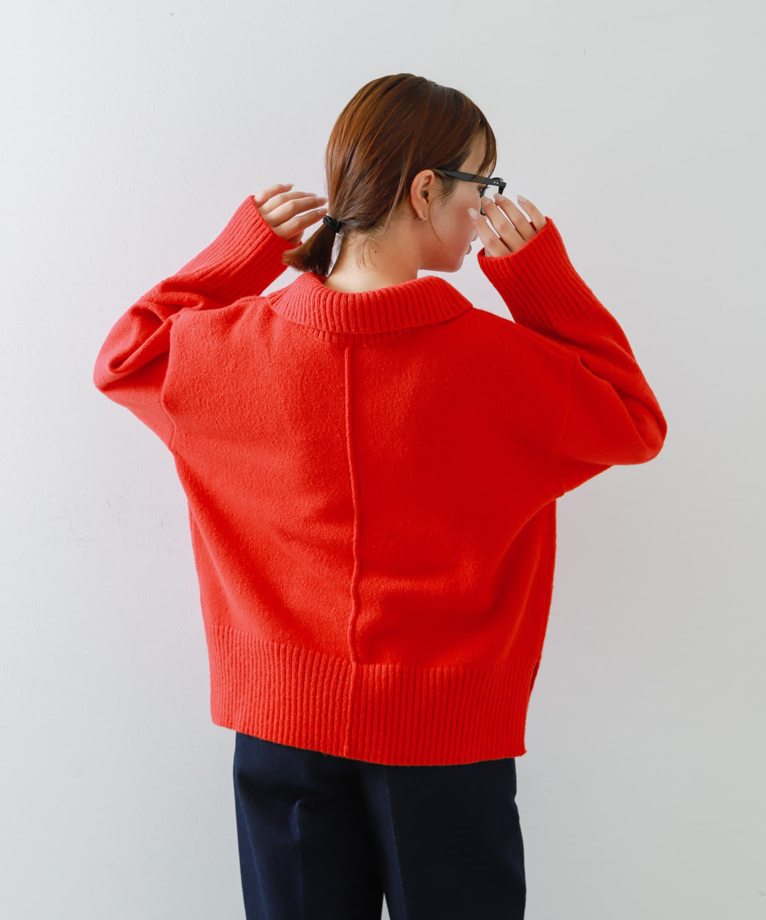 身長：158cm サイズ：one