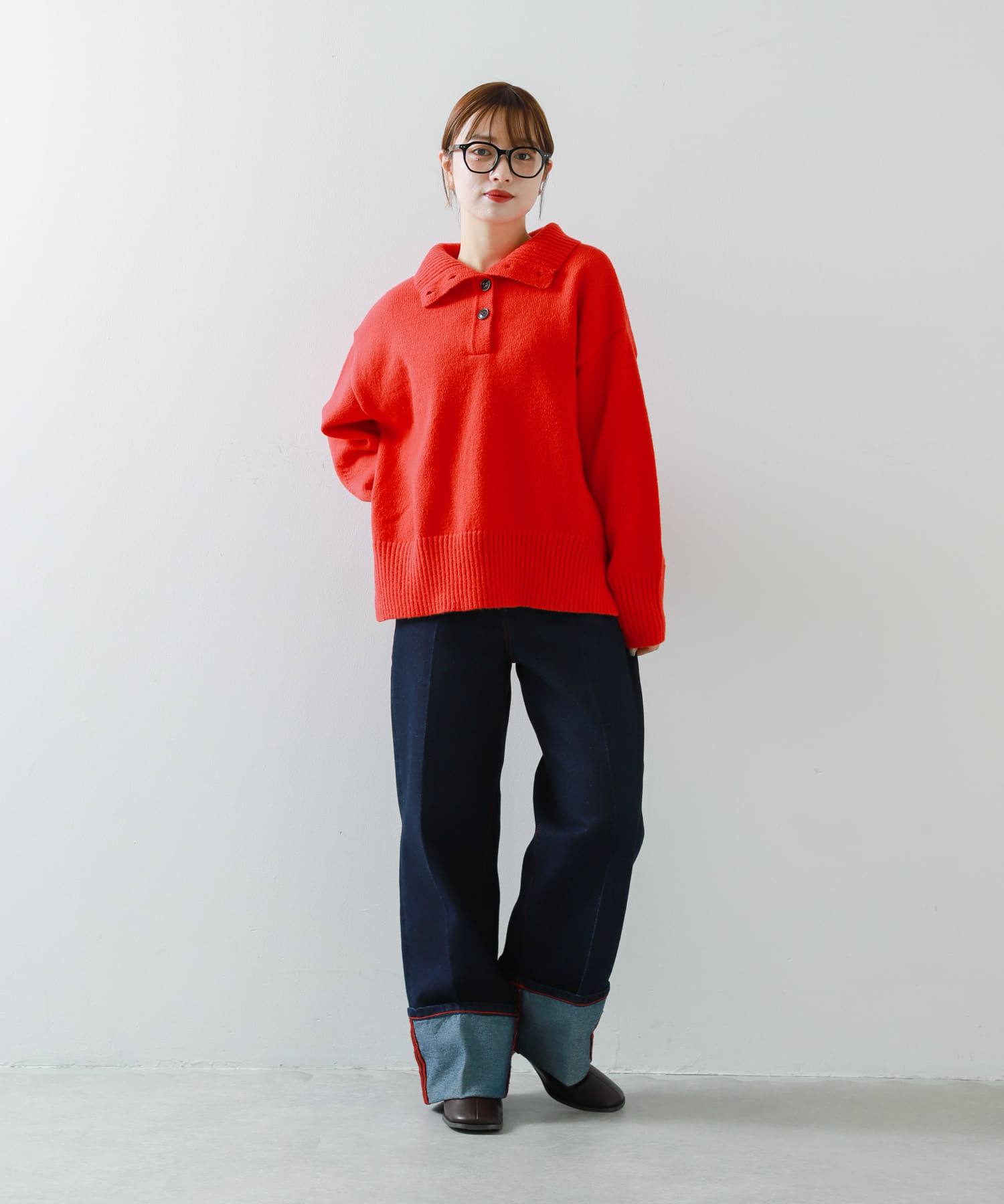 身長：158cm サイズ：one