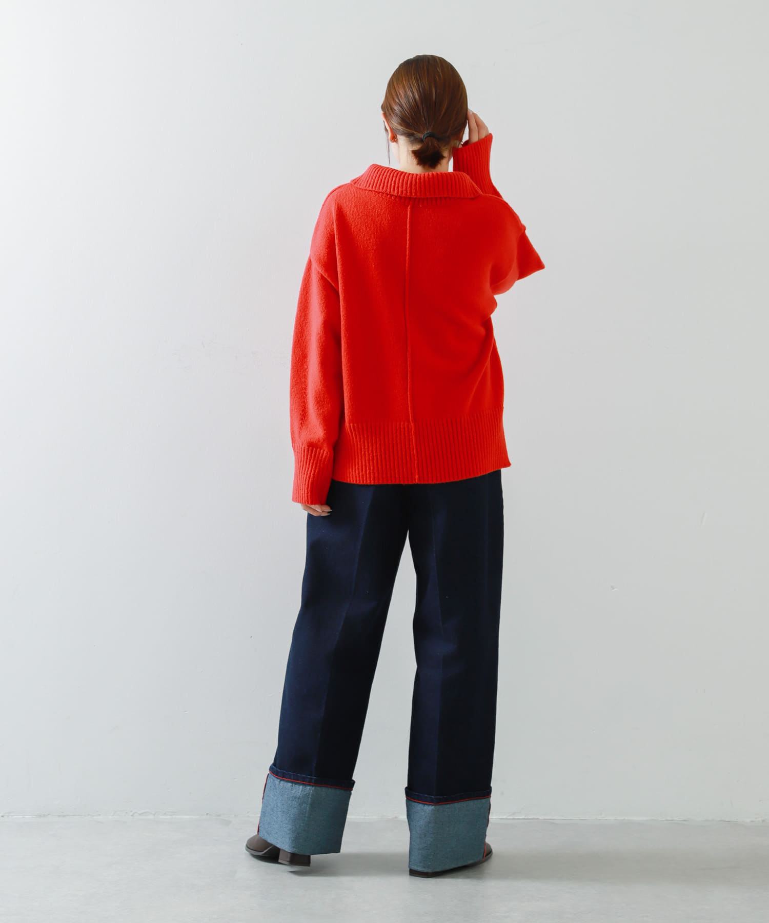 身長：158cm サイズ：one