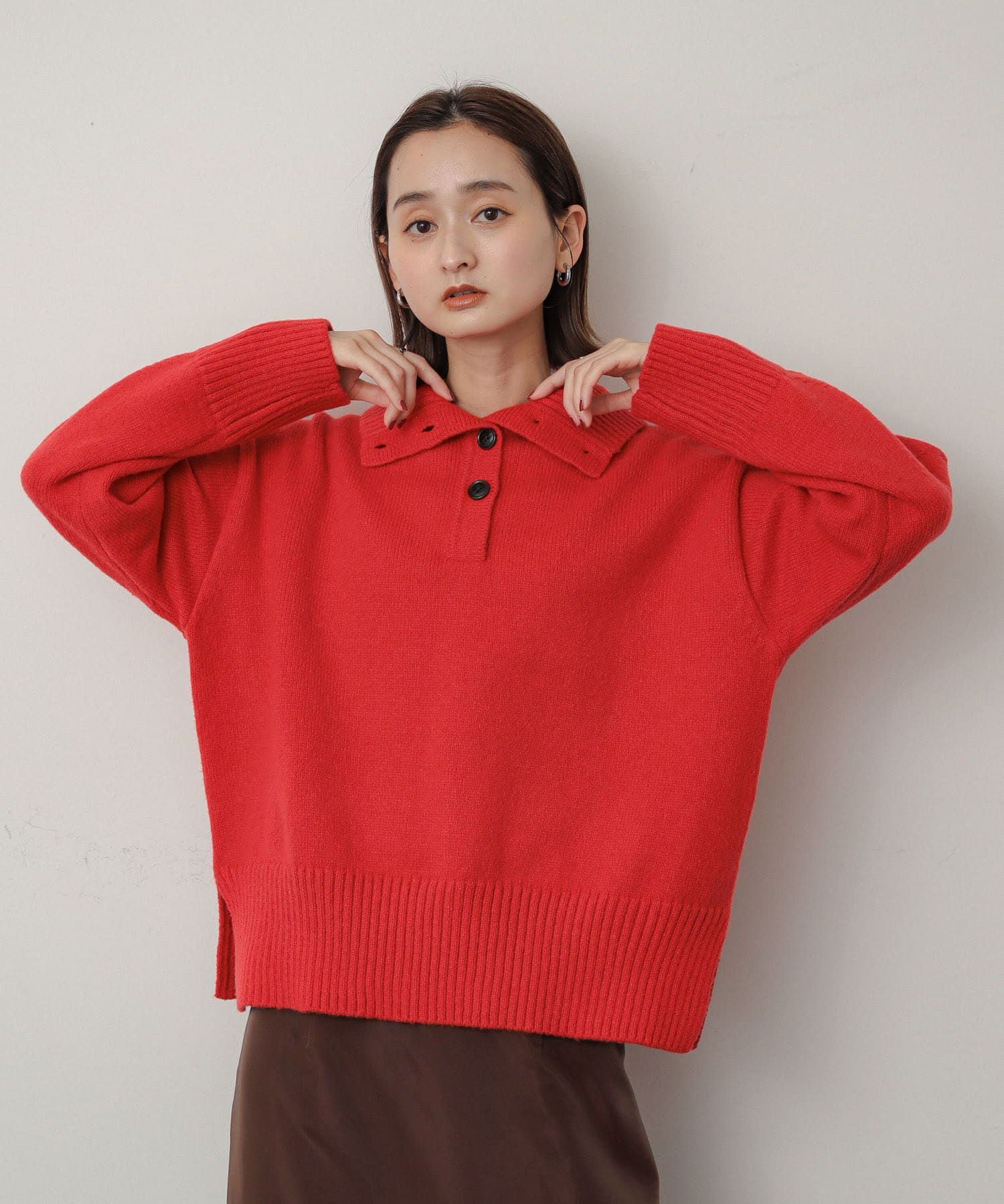 身長：169cm サイズ：one