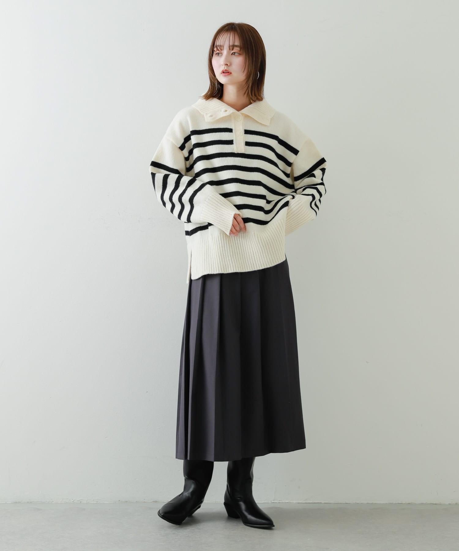 身長：169cm サイズ：one