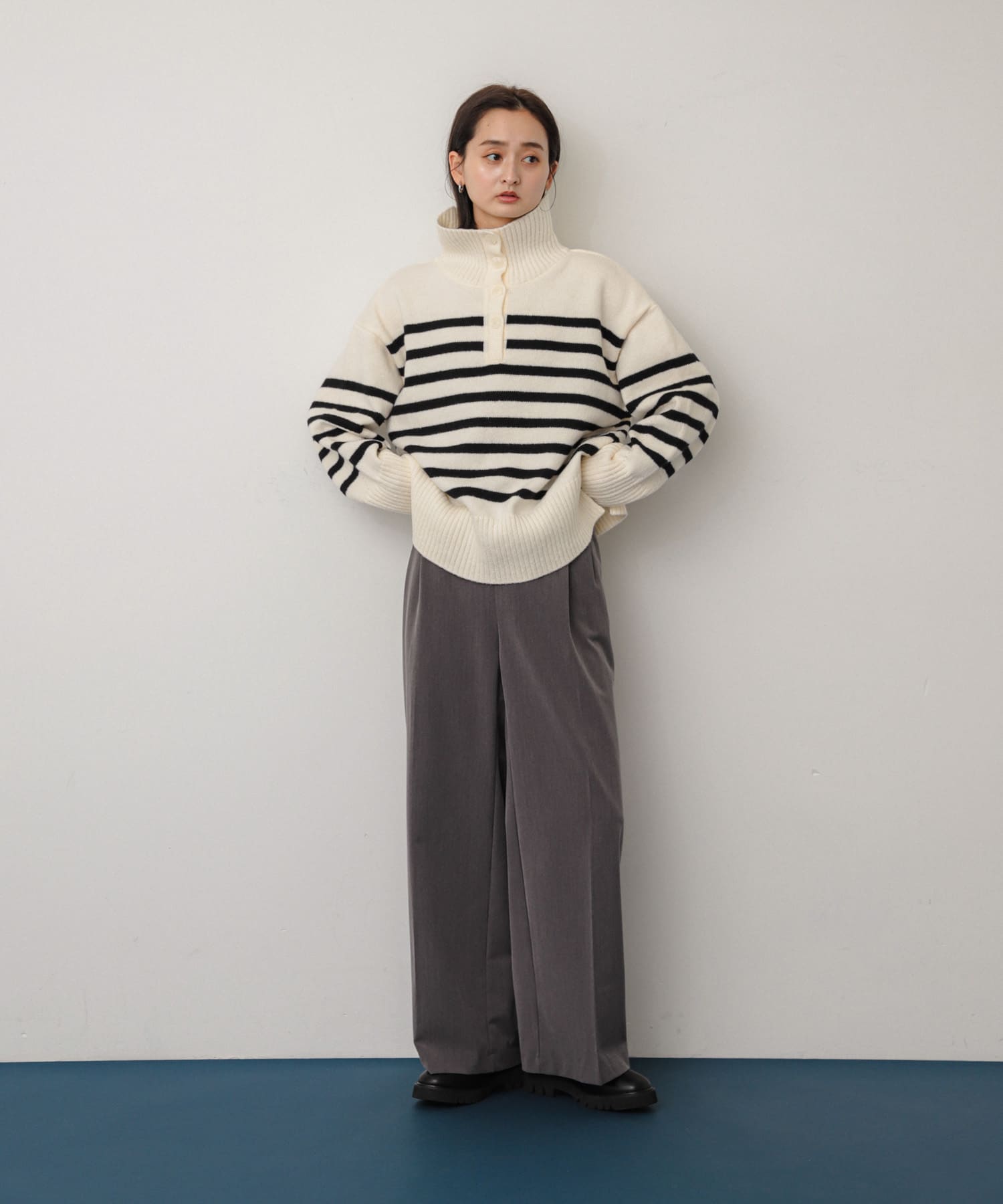 身長：169cm サイズ：one