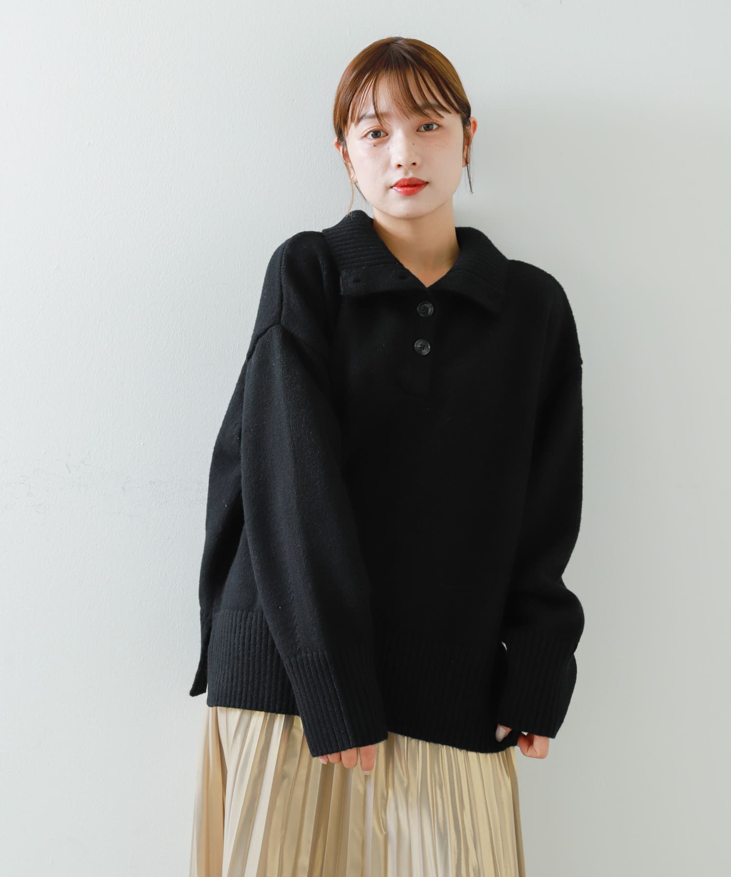 身長：158cm サイズ：one