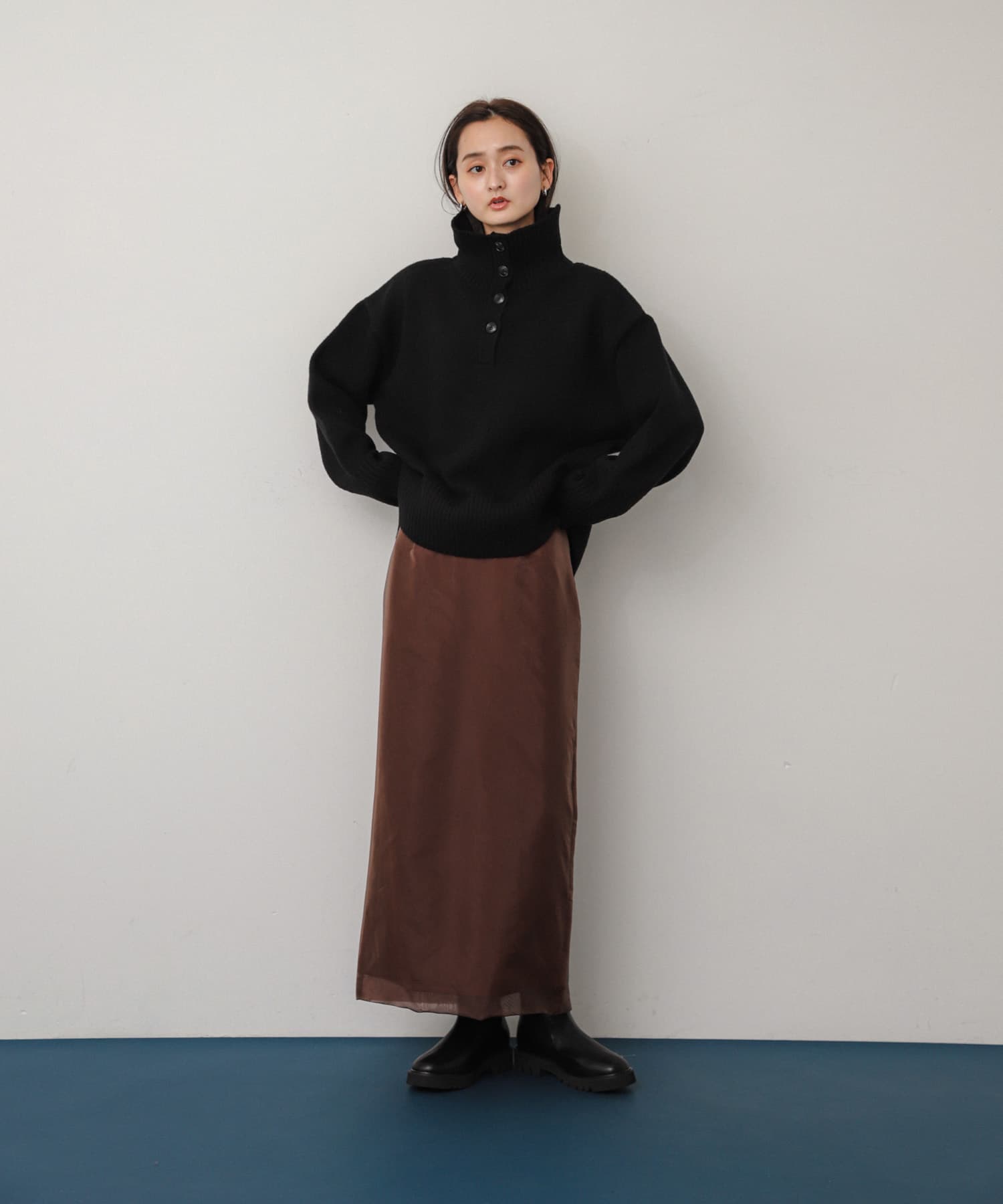 身長：169cm サイズ：one