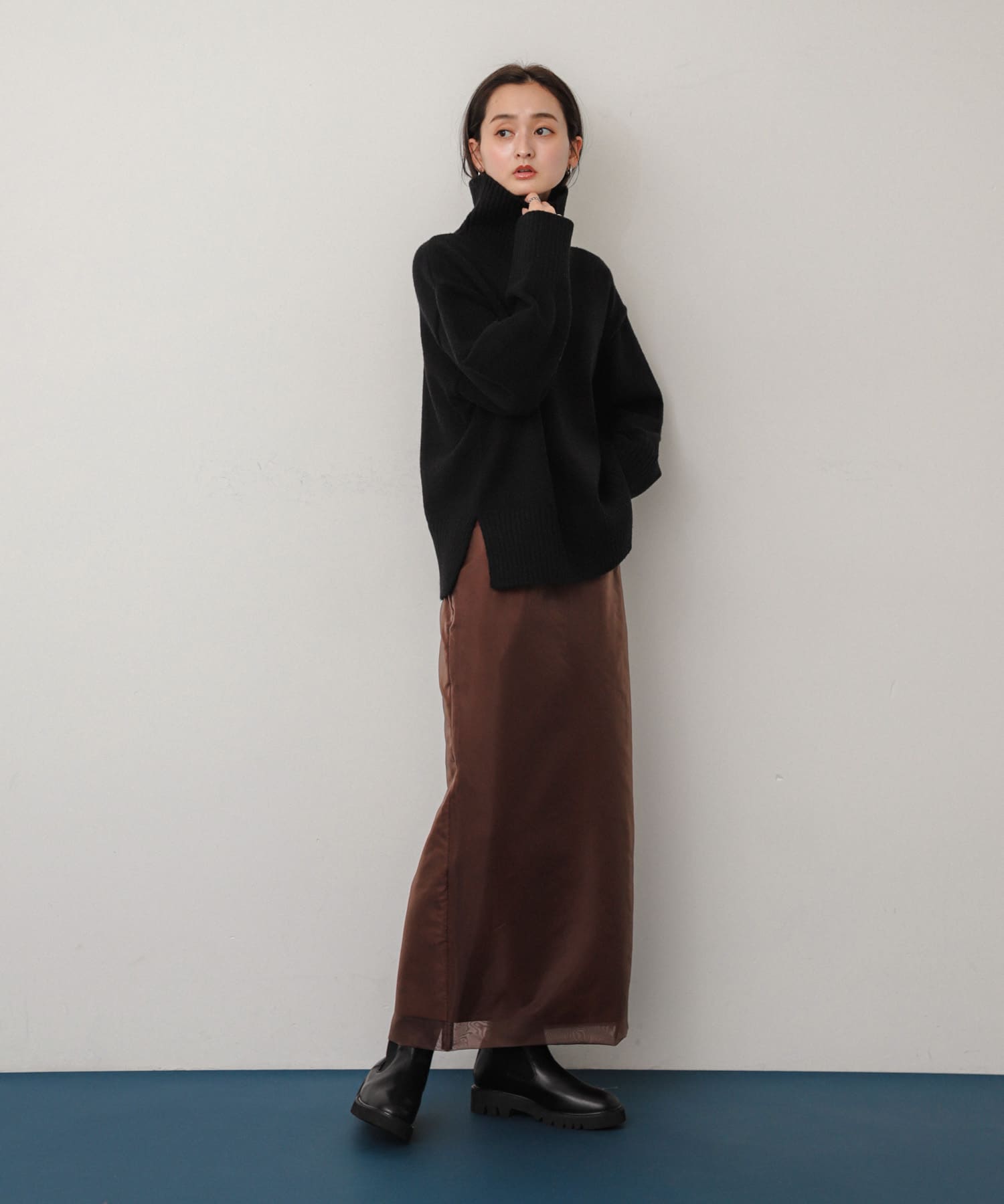 身長：169cm サイズ：one