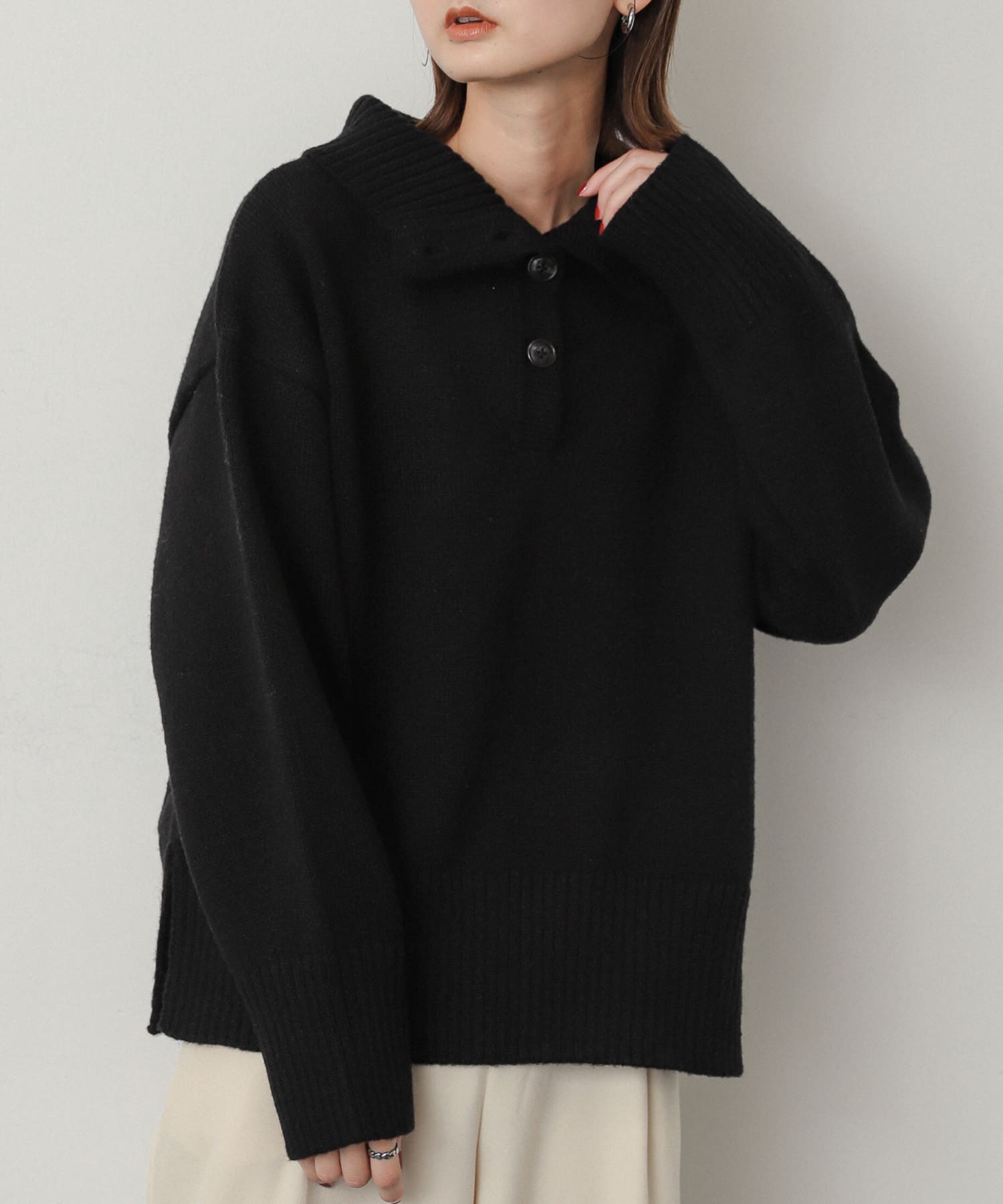身長：169cm サイズ：one