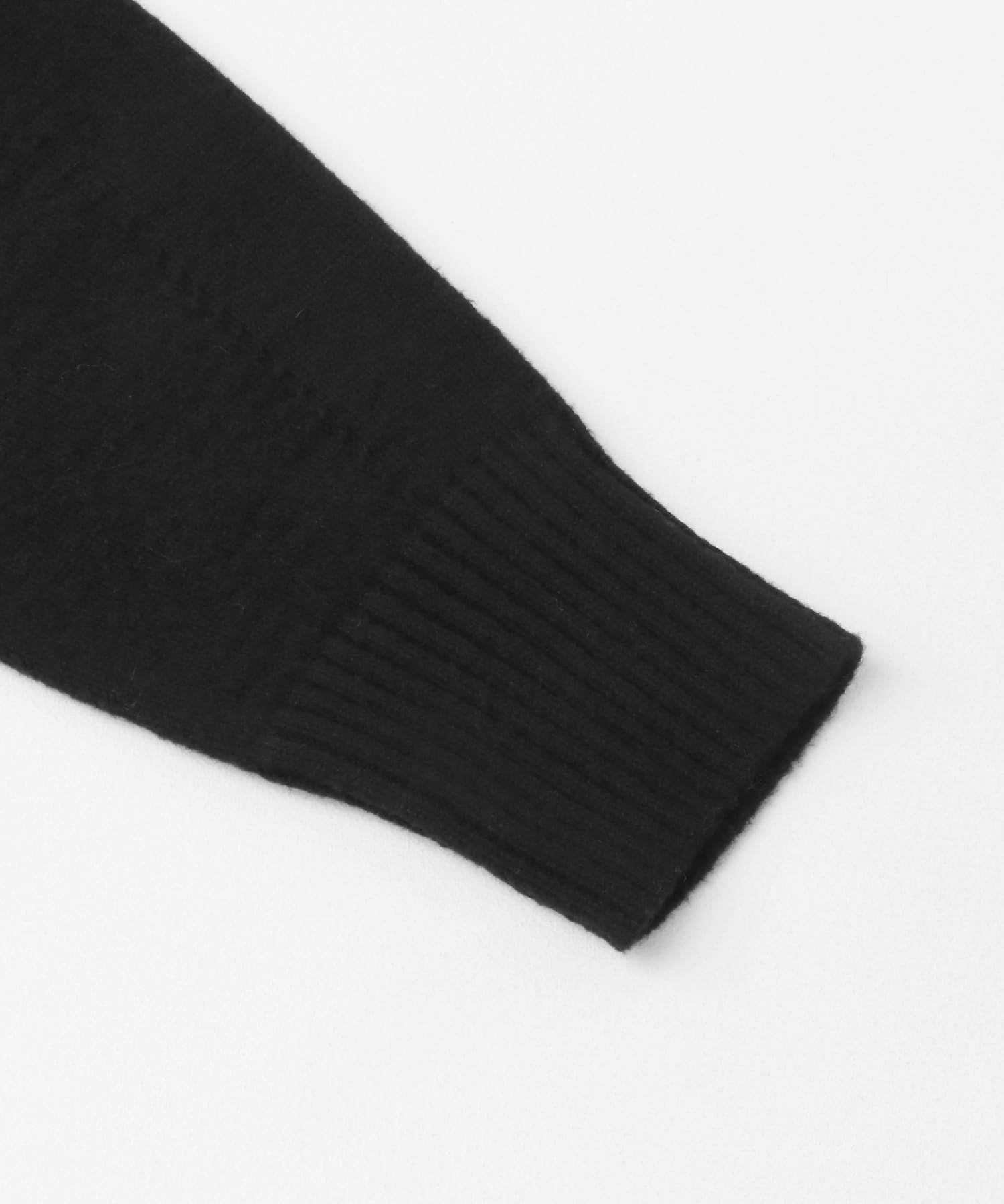 『WEB/一部店舗限定カラー』2WAYタートルネックルーズセーター BLACK one