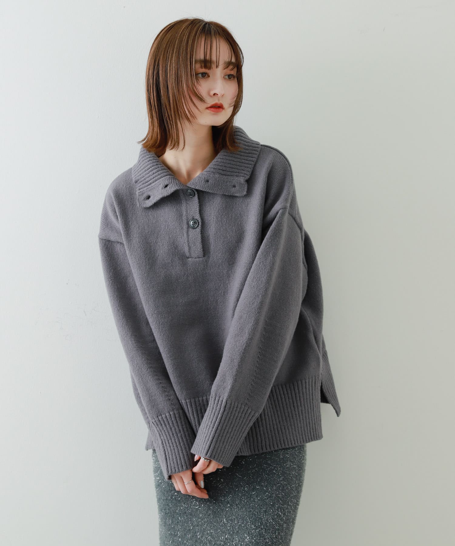 身長：169cm サイズ：one