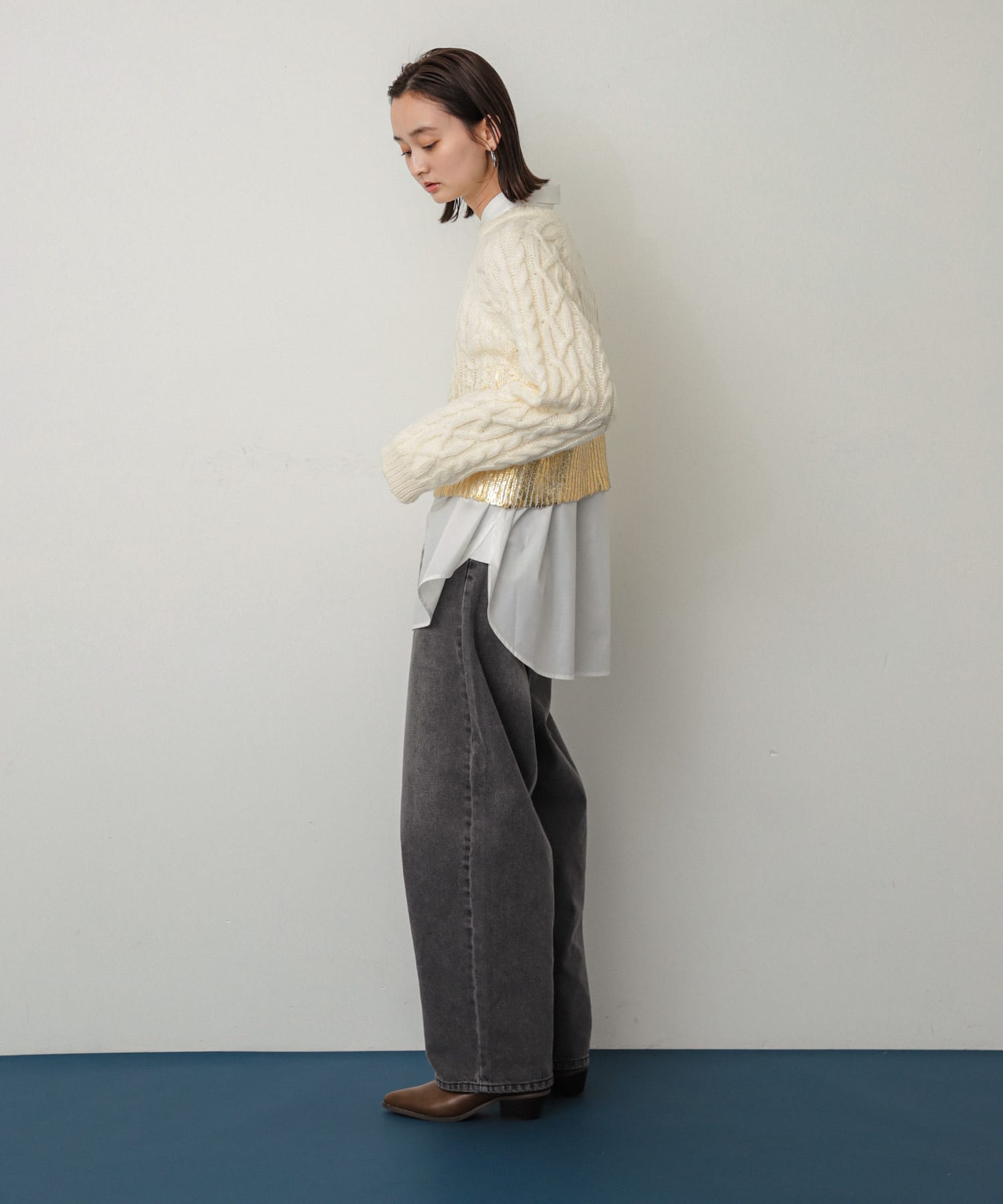 身長：169cm サイズ：one