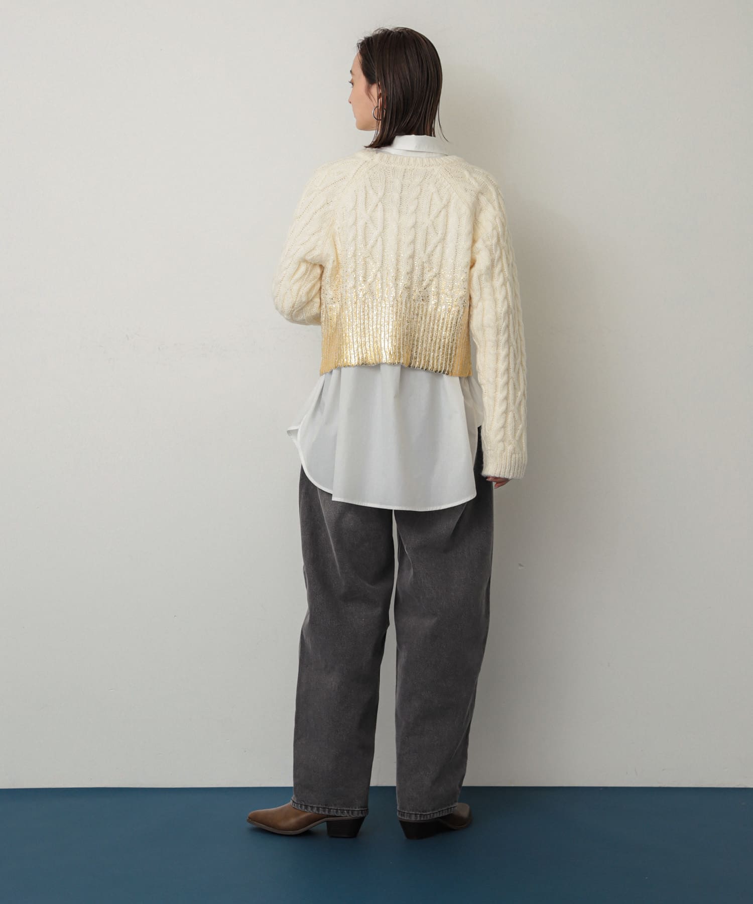 身長：169cm サイズ：one