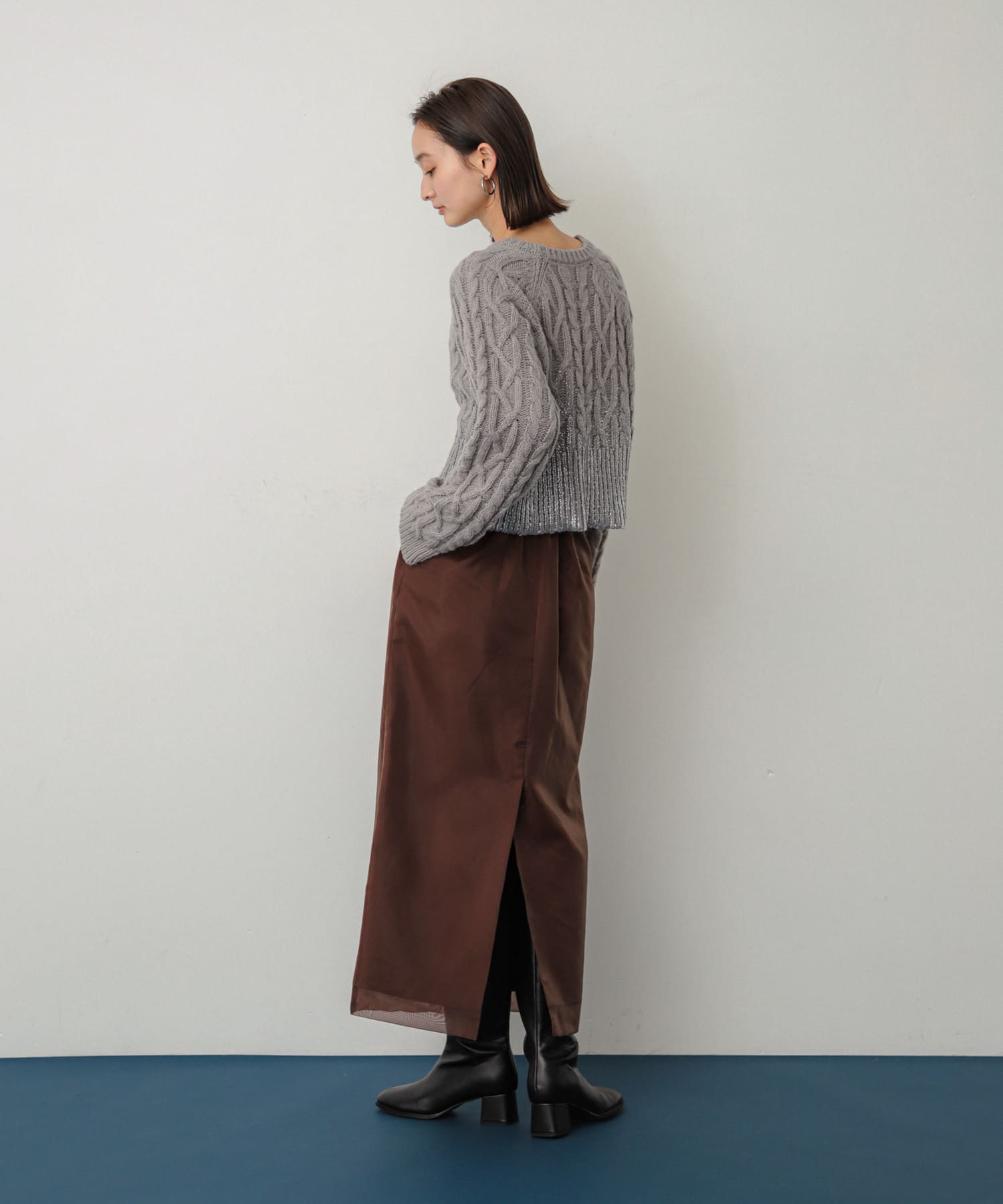 身長：169cm サイズ：one