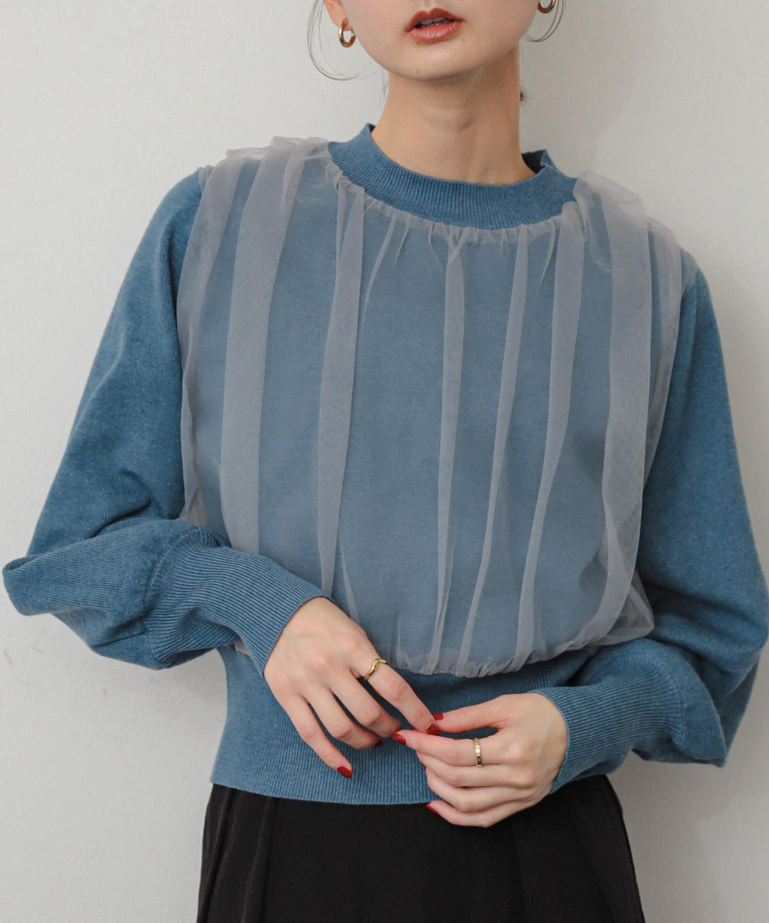 身長：169cm サイズ：one